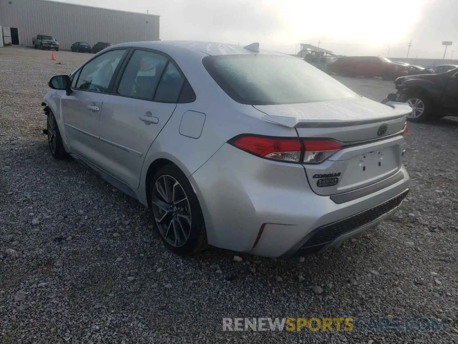 3 Photograph of a damaged car 5YFP4MCE1MP079322 TOYOTA COROLLA 2021