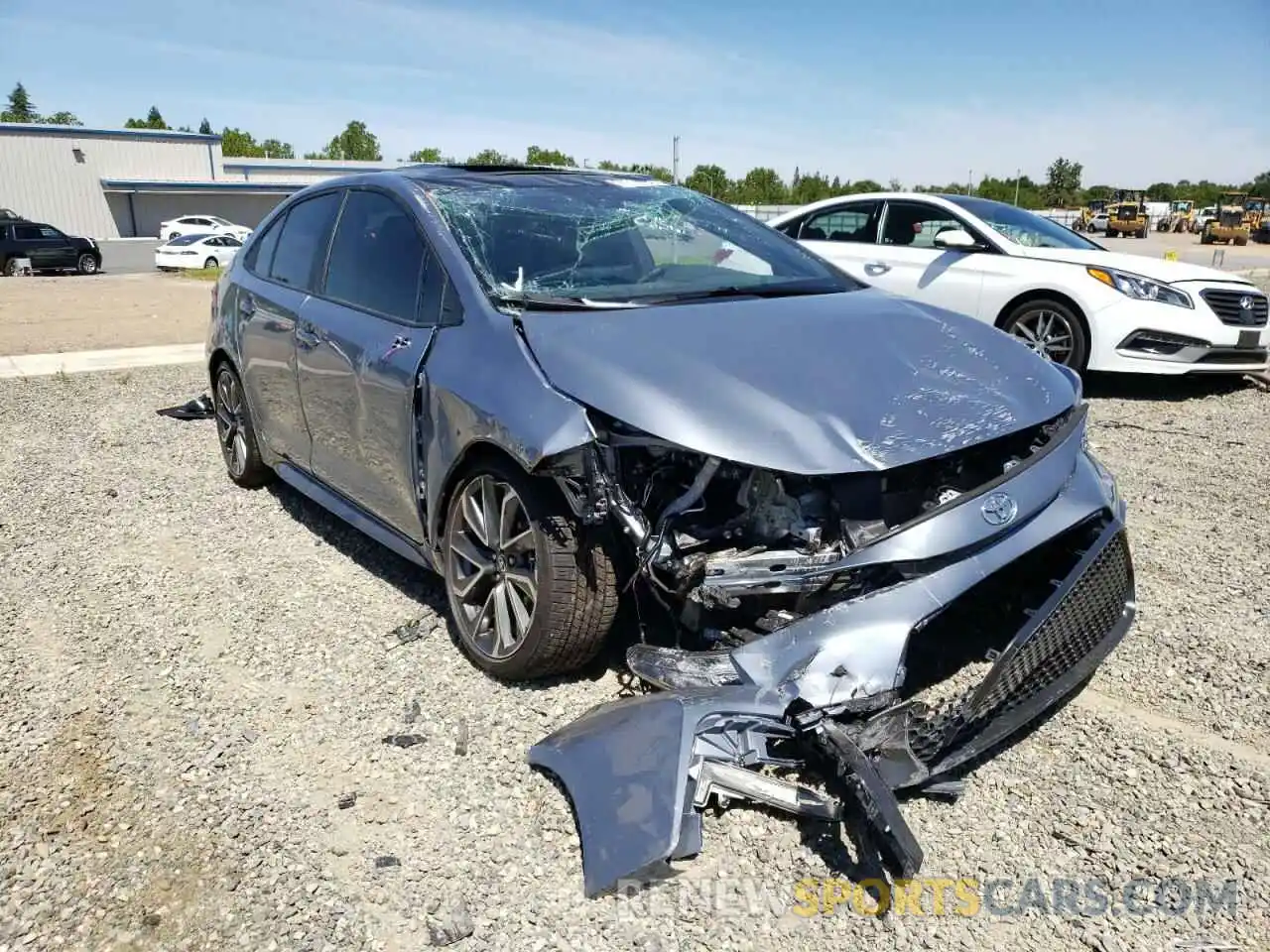 1 Photograph of a damaged car 5YFP4MCE2MP072198 TOYOTA COROLLA 2021