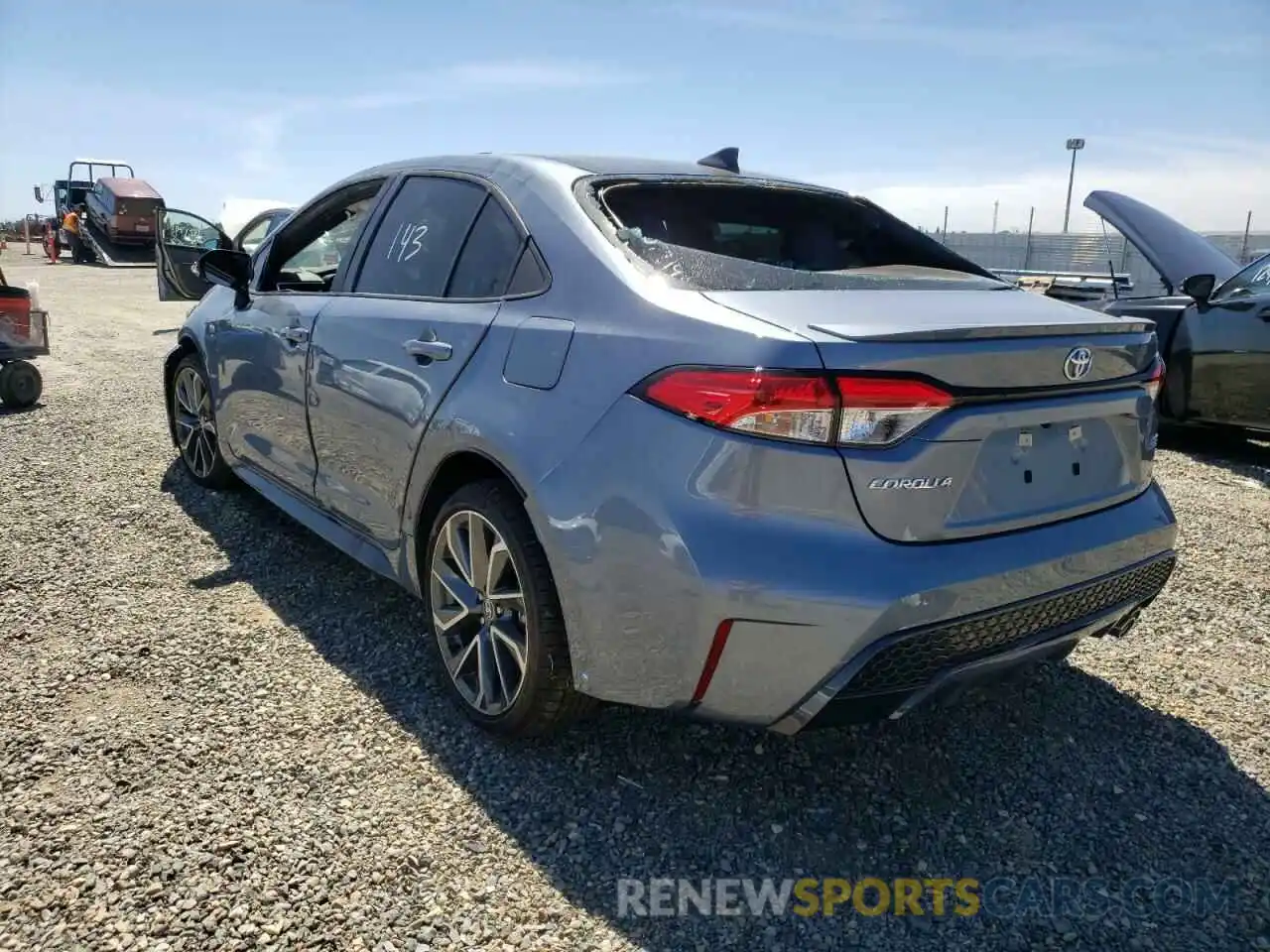 3 Photograph of a damaged car 5YFP4MCE2MP072198 TOYOTA COROLLA 2021