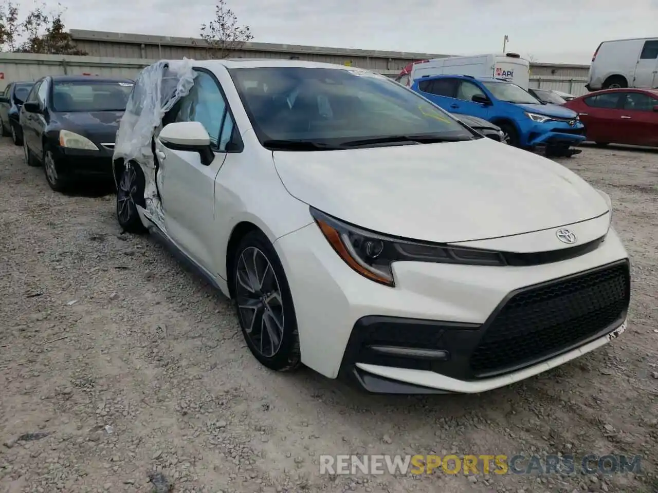 1 Photograph of a damaged car 5YFP4MCE2MP073173 TOYOTA COROLLA 2021