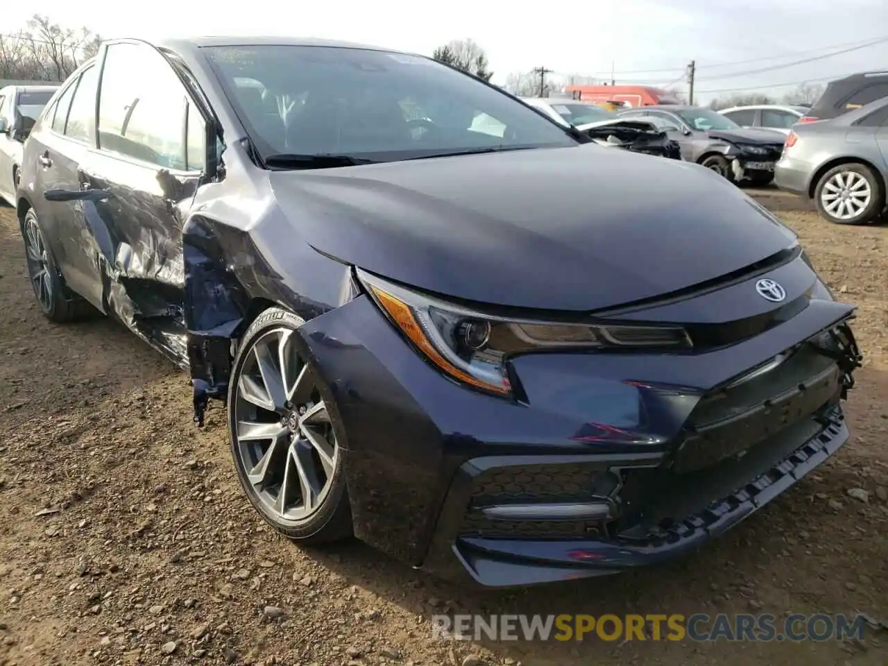 1 Photograph of a damaged car 5YFP4MCE2MP073187 TOYOTA COROLLA 2021