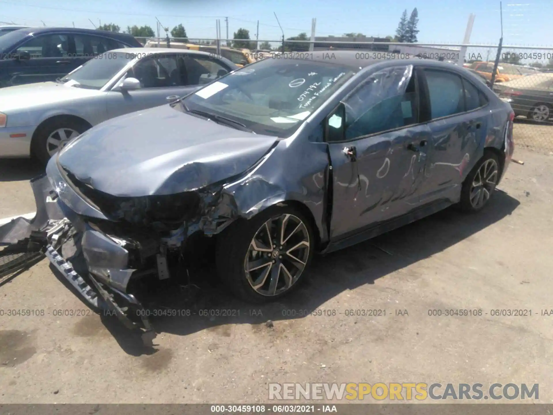 2 Photograph of a damaged car 5YFP4MCE2MP074792 TOYOTA COROLLA 2021