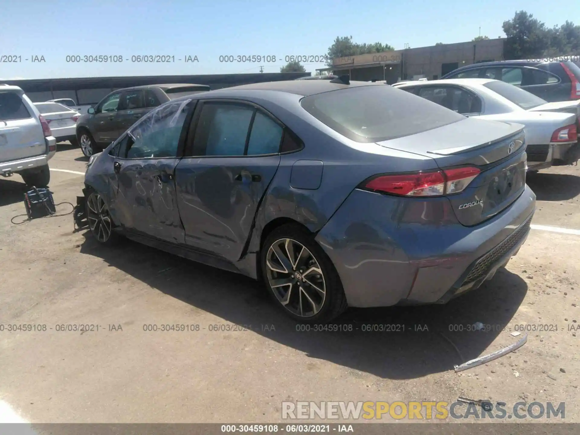 3 Photograph of a damaged car 5YFP4MCE2MP074792 TOYOTA COROLLA 2021