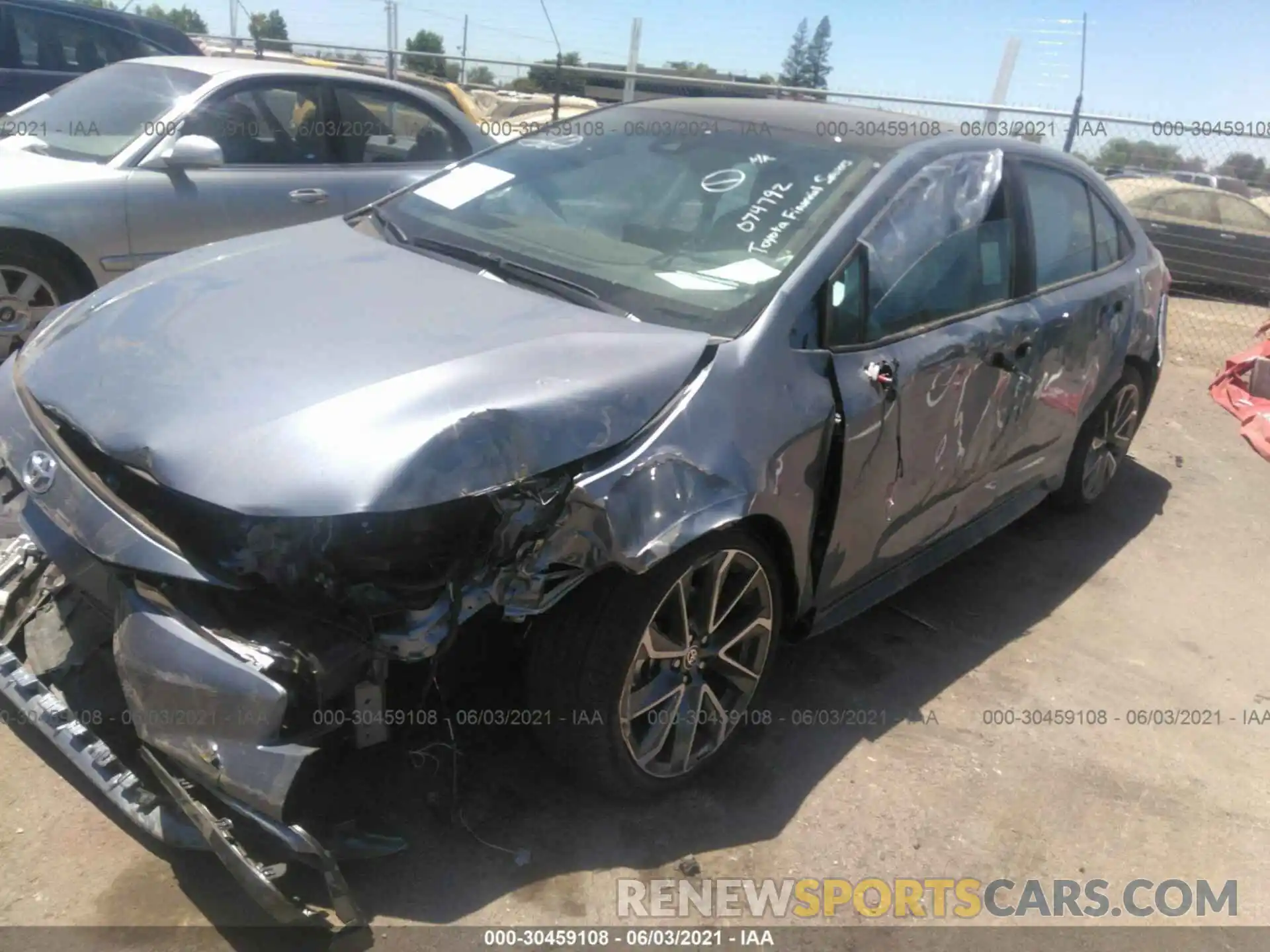 6 Photograph of a damaged car 5YFP4MCE2MP074792 TOYOTA COROLLA 2021