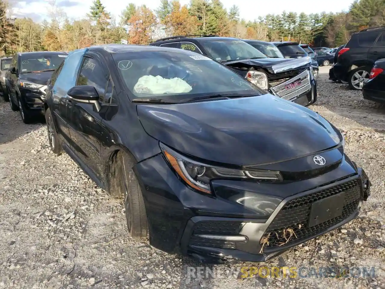 1 Photograph of a damaged car 5YFP4MCE2MP077577 TOYOTA COROLLA 2021