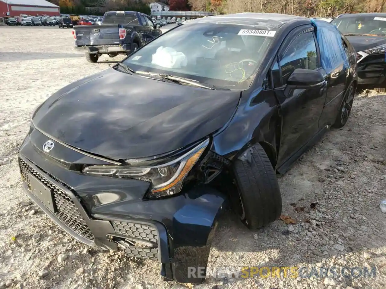 2 Photograph of a damaged car 5YFP4MCE2MP077577 TOYOTA COROLLA 2021