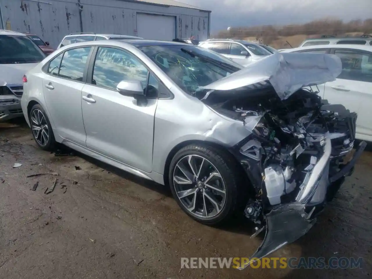 1 Photograph of a damaged car 5YFP4MCE2MP085324 TOYOTA COROLLA 2021