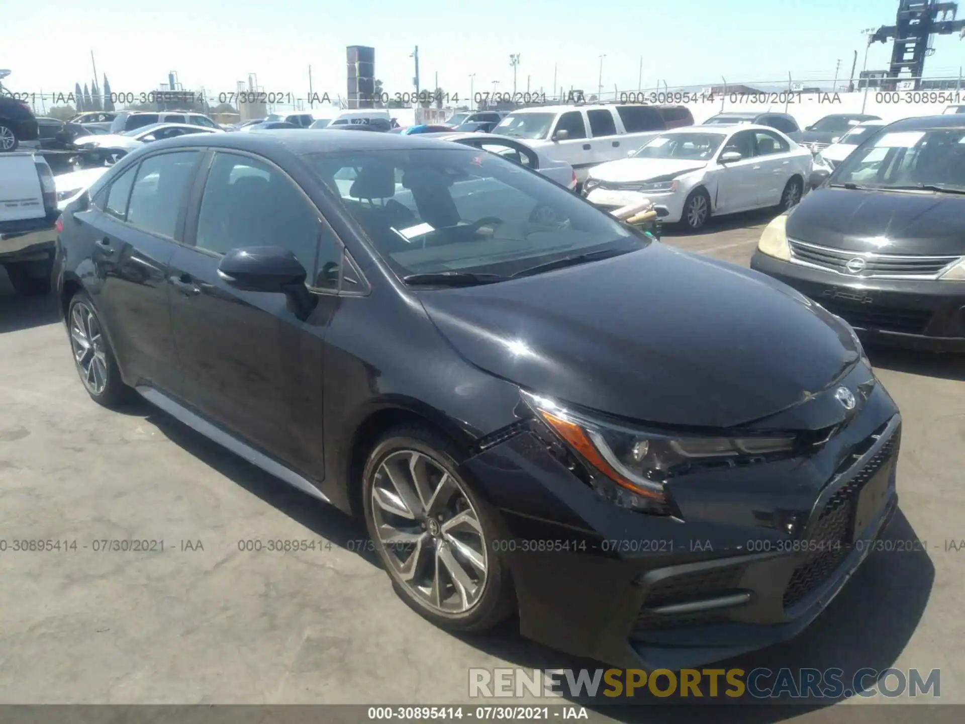 1 Photograph of a damaged car 5YFP4MCE2MP086330 TOYOTA COROLLA 2021