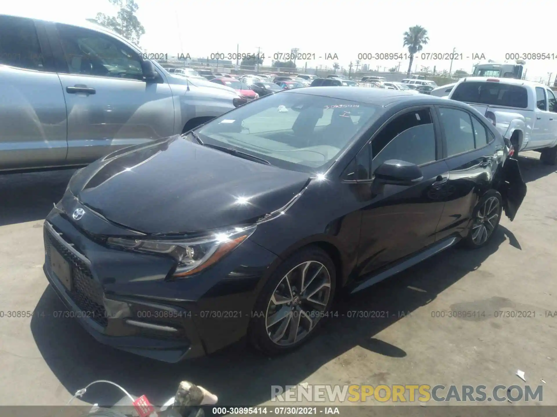 2 Photograph of a damaged car 5YFP4MCE2MP086330 TOYOTA COROLLA 2021