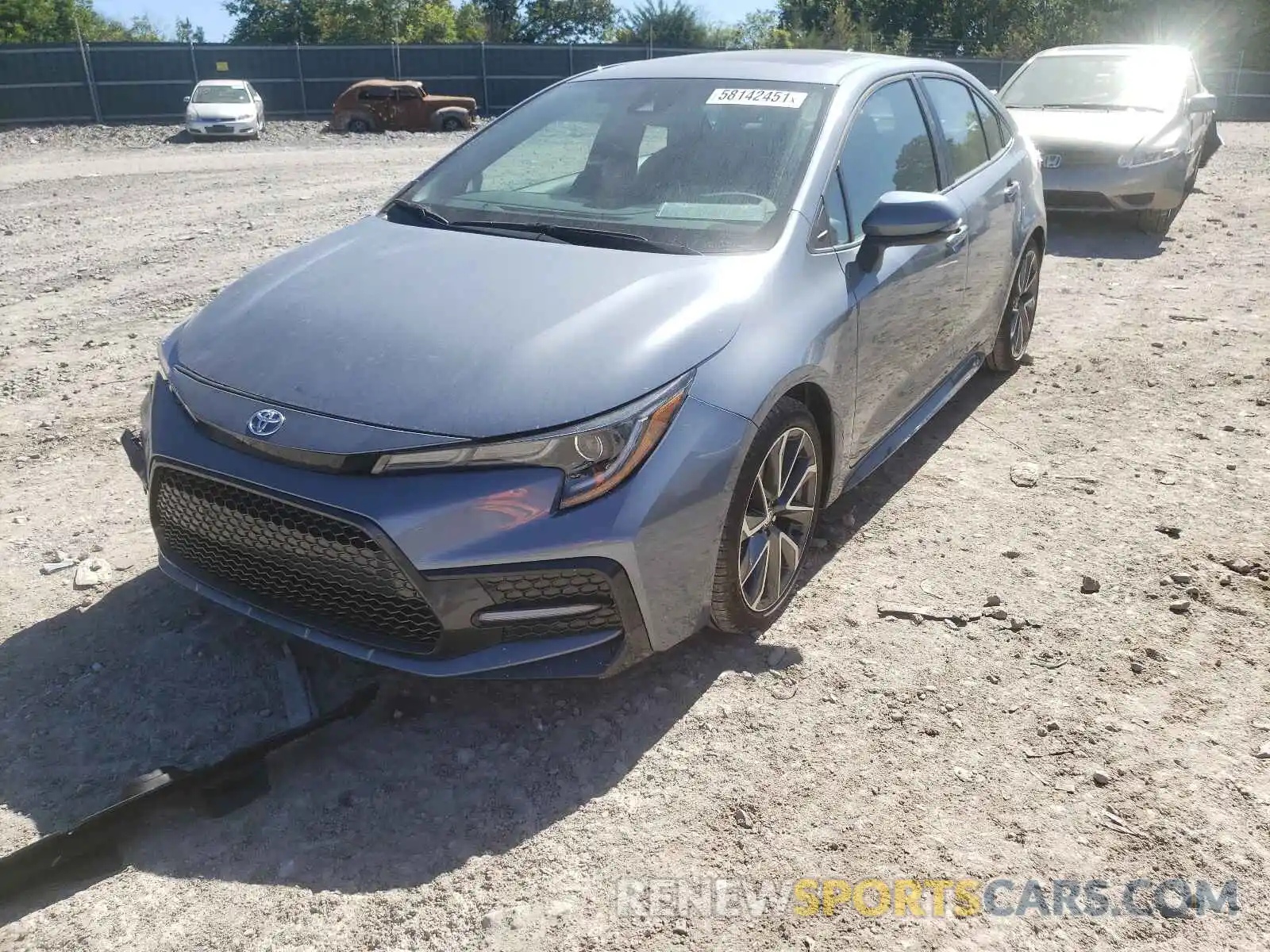 2 Photograph of a damaged car 5YFP4MCE2MP091625 TOYOTA COROLLA 2021