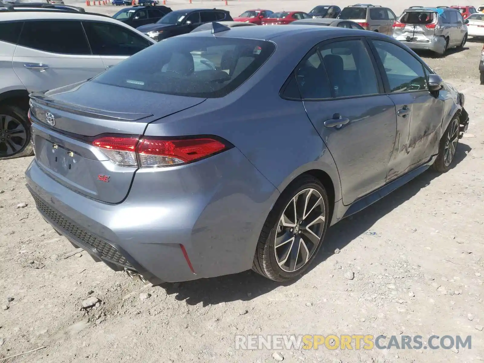 4 Photograph of a damaged car 5YFP4MCE2MP091625 TOYOTA COROLLA 2021