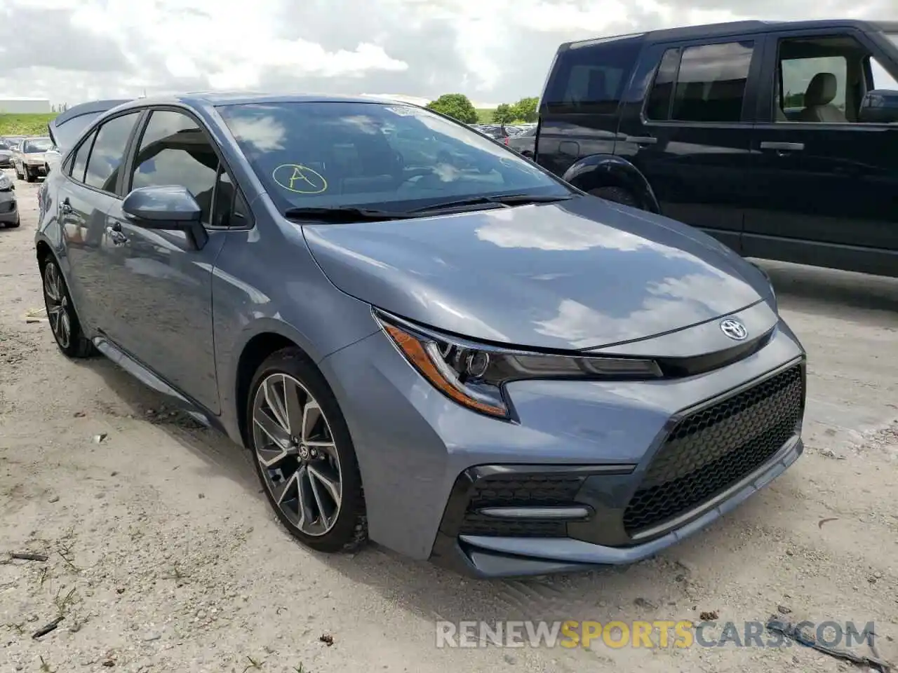 1 Photograph of a damaged car 5YFP4MCE2MP096016 TOYOTA COROLLA 2021