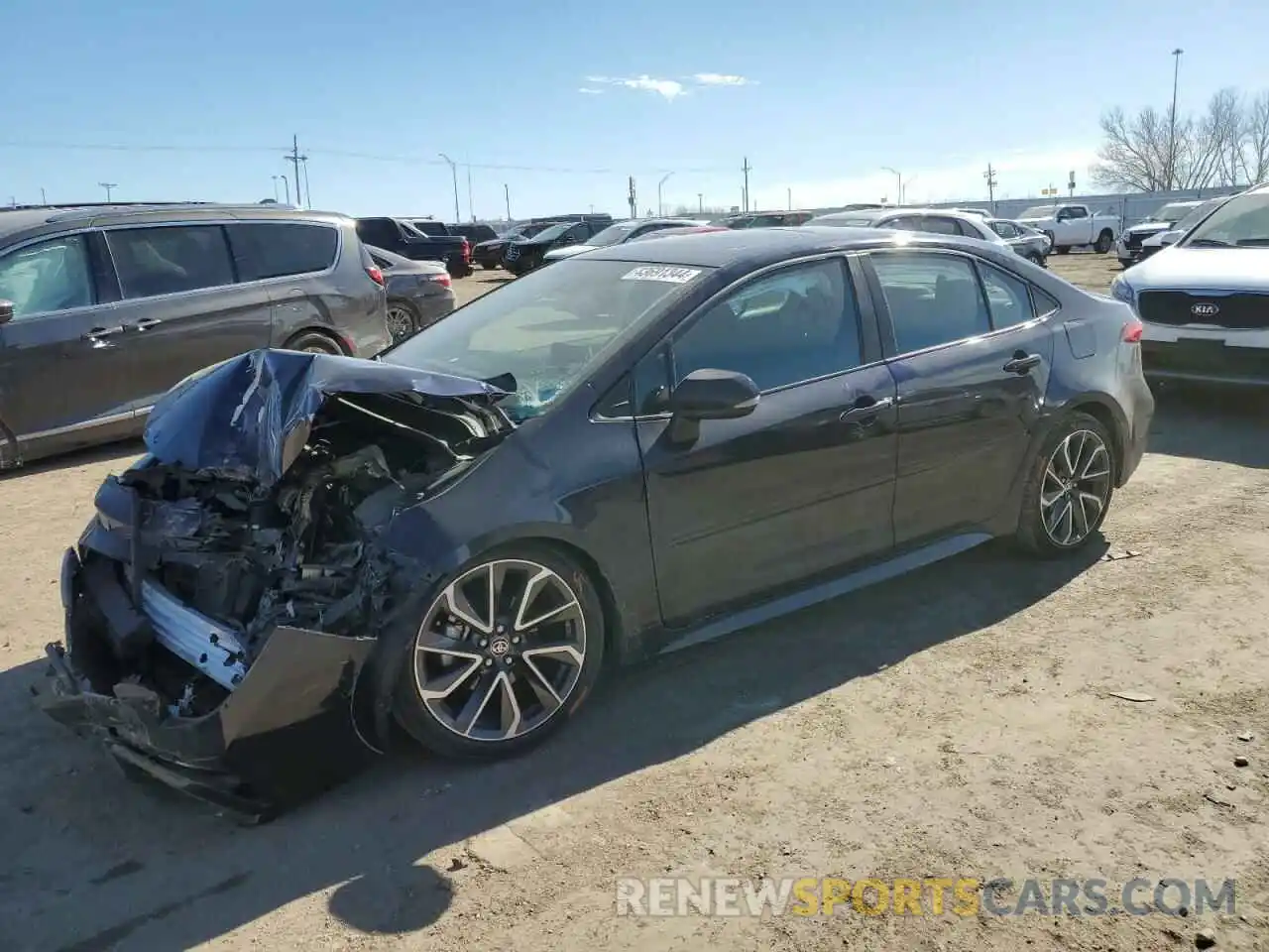 1 Photograph of a damaged car 5YFP4MCE3MP063946 TOYOTA COROLLA 2021