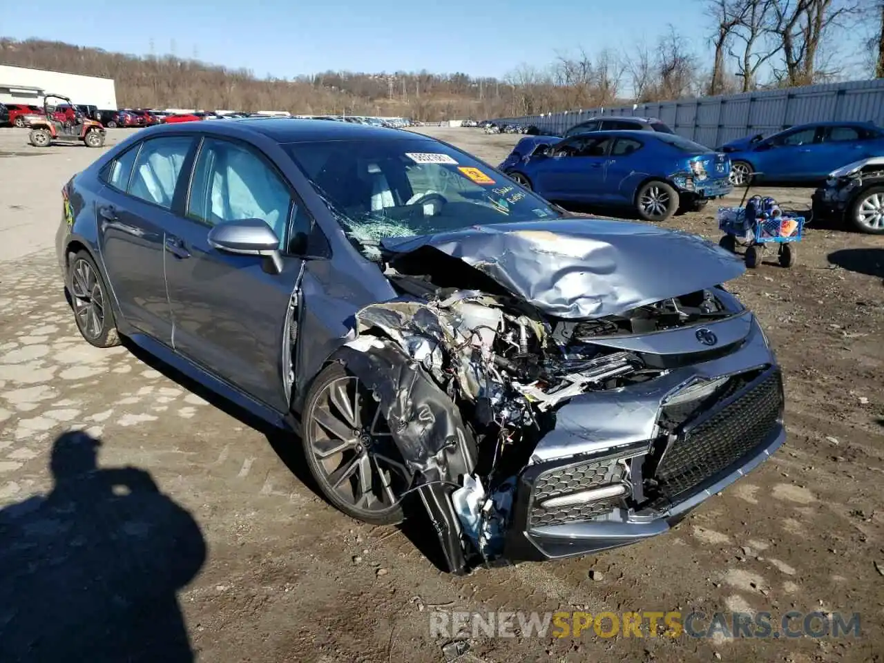 1 Photograph of a damaged car 5YFP4MCE3MP068726 TOYOTA COROLLA 2021