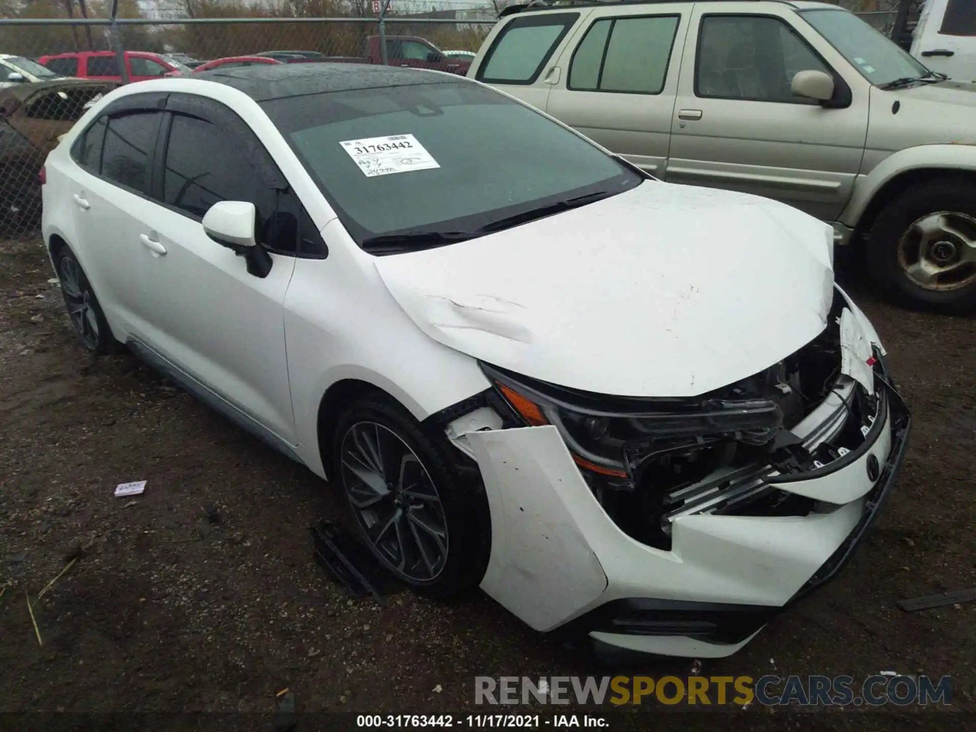 1 Photograph of a damaged car 5YFP4MCE3MP069195 TOYOTA COROLLA 2021