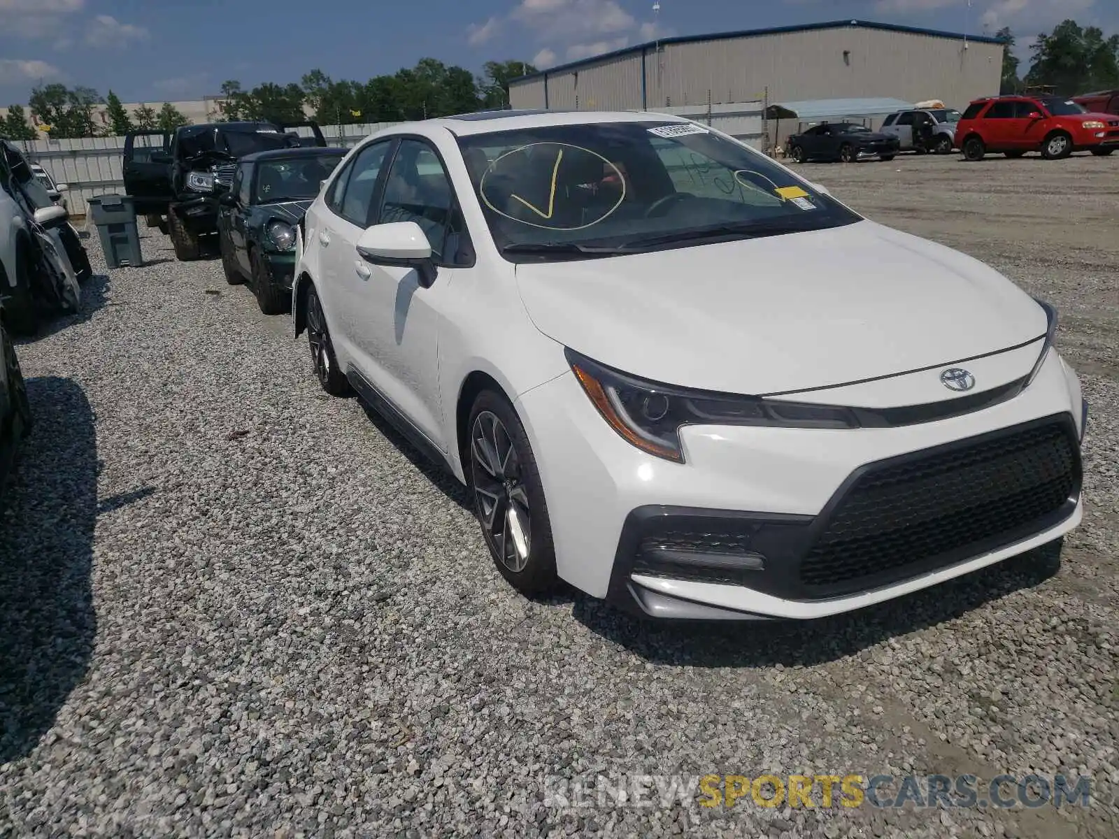 1 Photograph of a damaged car 5YFP4MCE3MP069374 TOYOTA COROLLA 2021