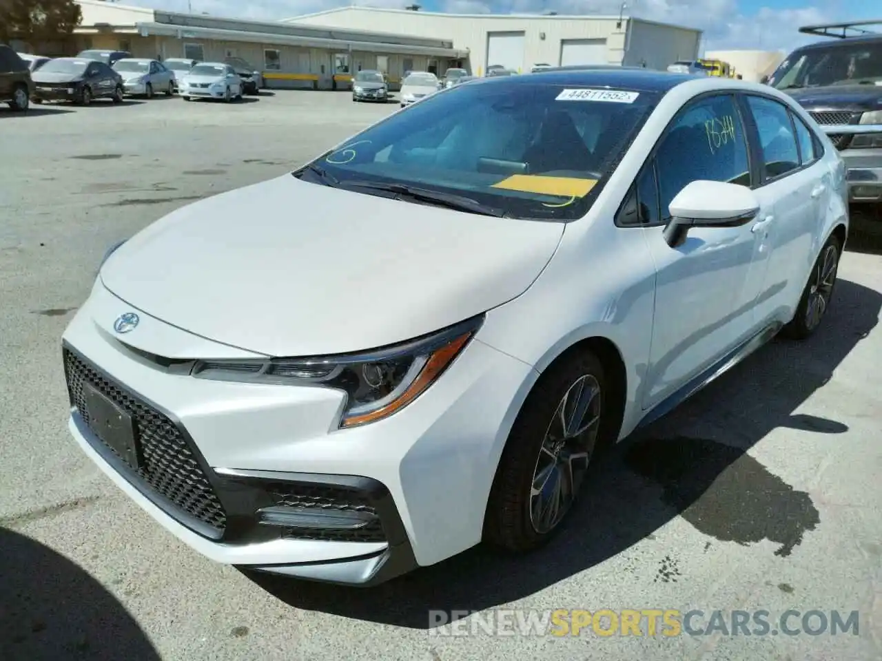 2 Photograph of a damaged car 5YFP4MCE3MP070962 TOYOTA COROLLA 2021