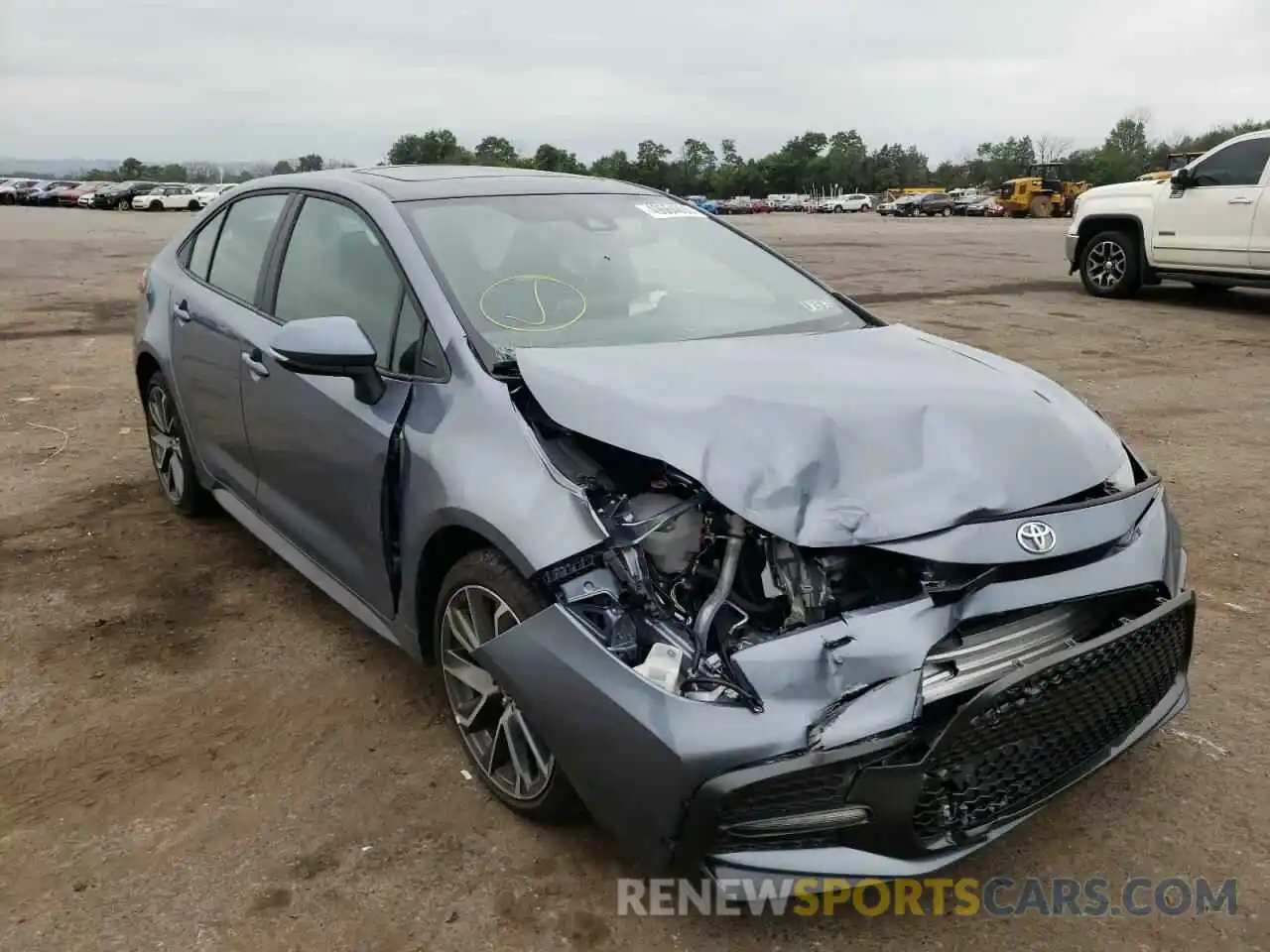 1 Photograph of a damaged car 5YFP4MCE3MP071402 TOYOTA COROLLA 2021