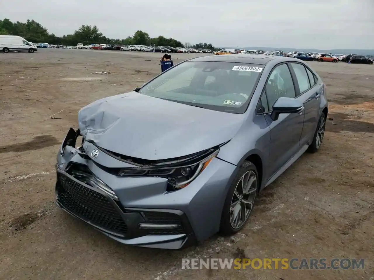 2 Photograph of a damaged car 5YFP4MCE3MP071402 TOYOTA COROLLA 2021