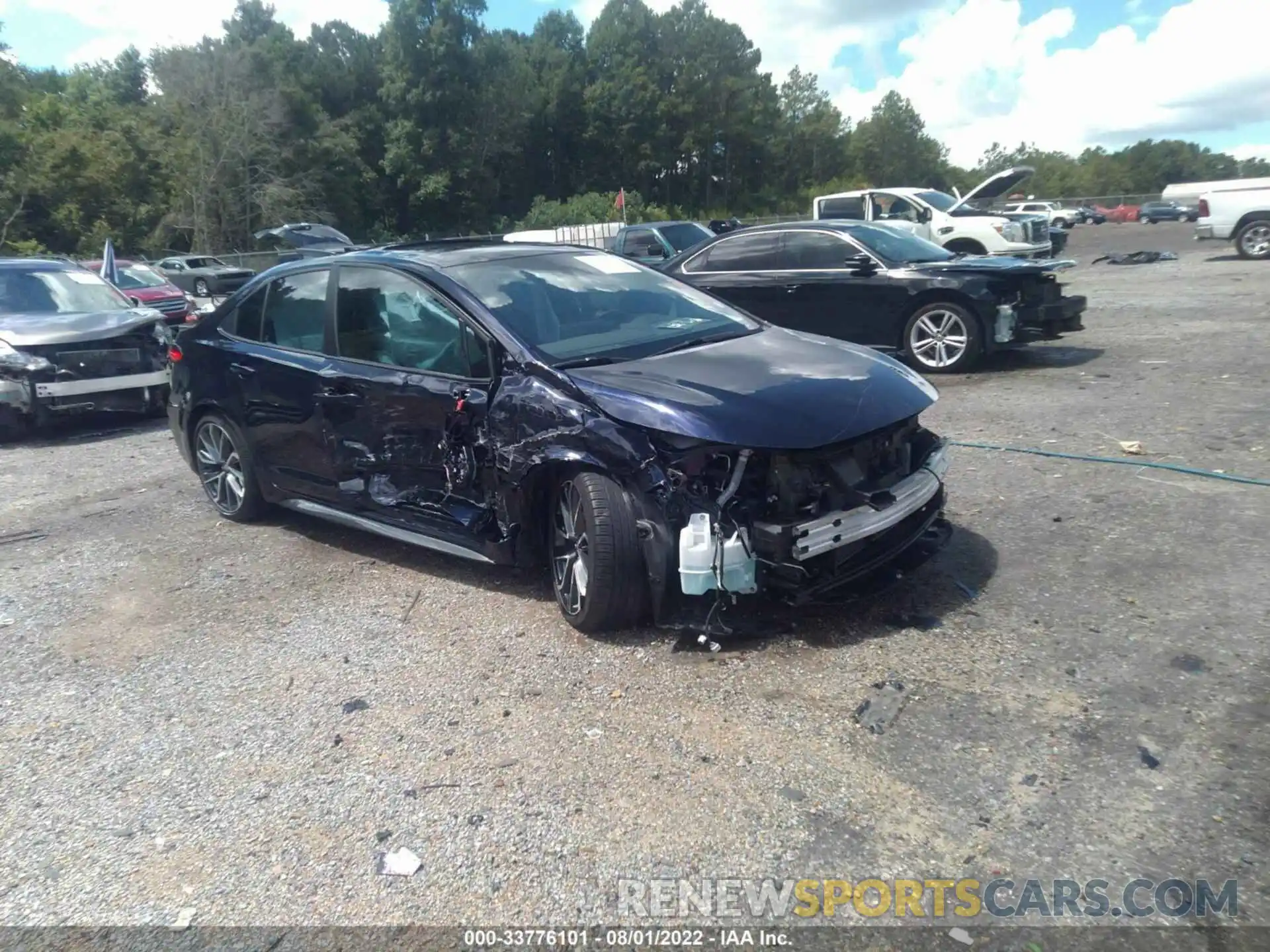 1 Photograph of a damaged car 5YFP4MCE3MP091472 TOYOTA COROLLA 2021