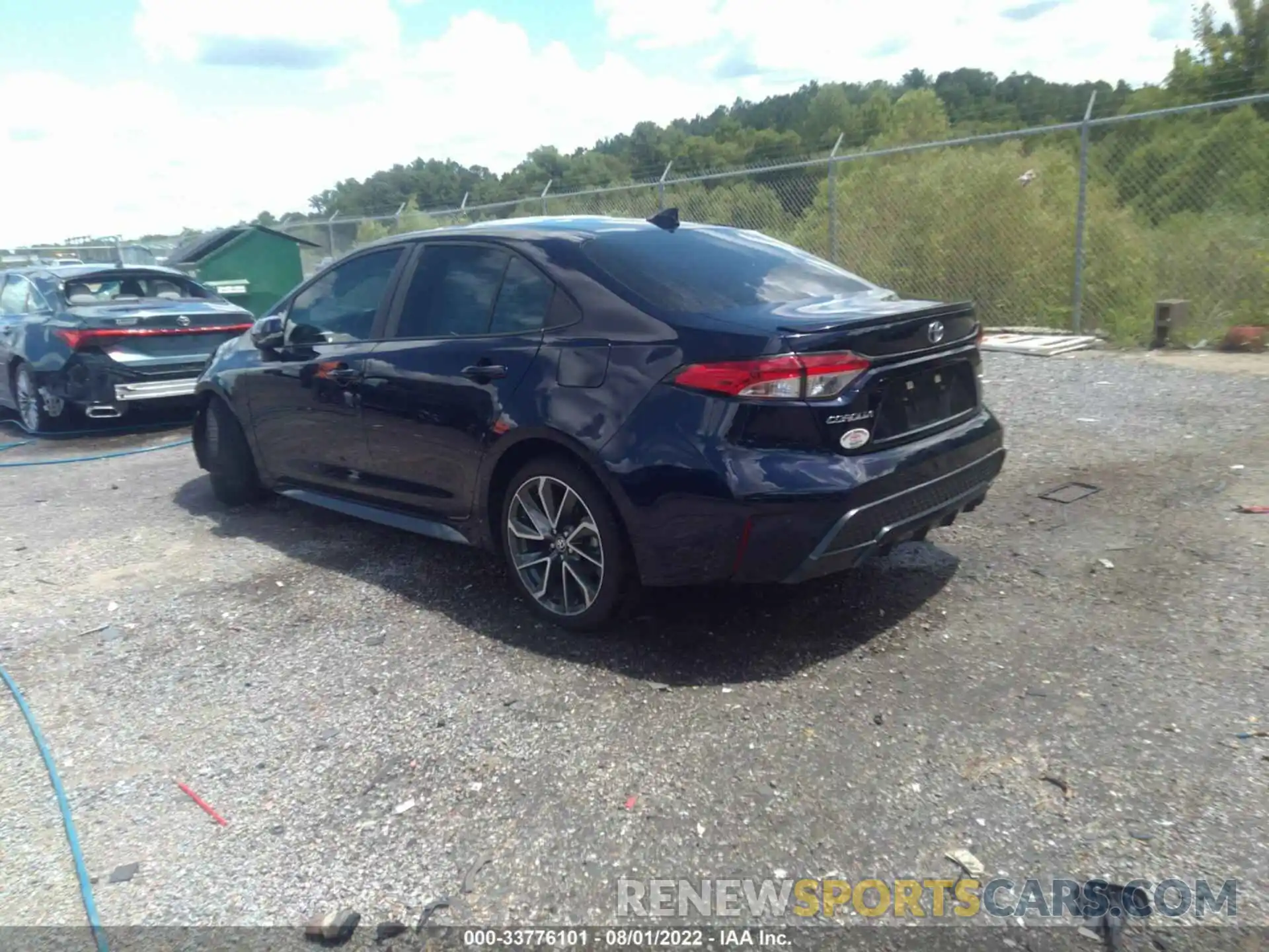 3 Photograph of a damaged car 5YFP4MCE3MP091472 TOYOTA COROLLA 2021