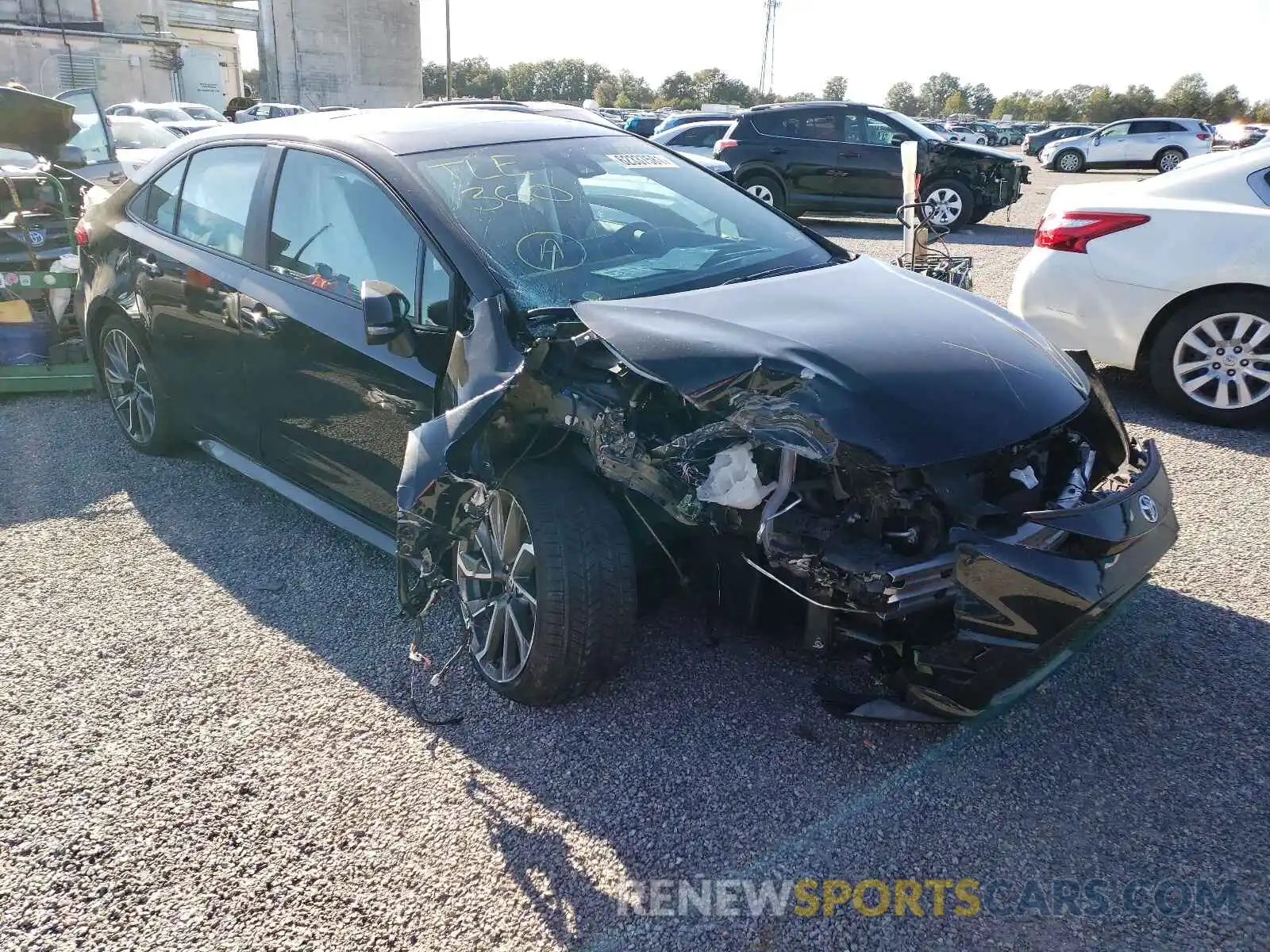 1 Photograph of a damaged car 5YFP4MCE4MP062031 TOYOTA COROLLA 2021