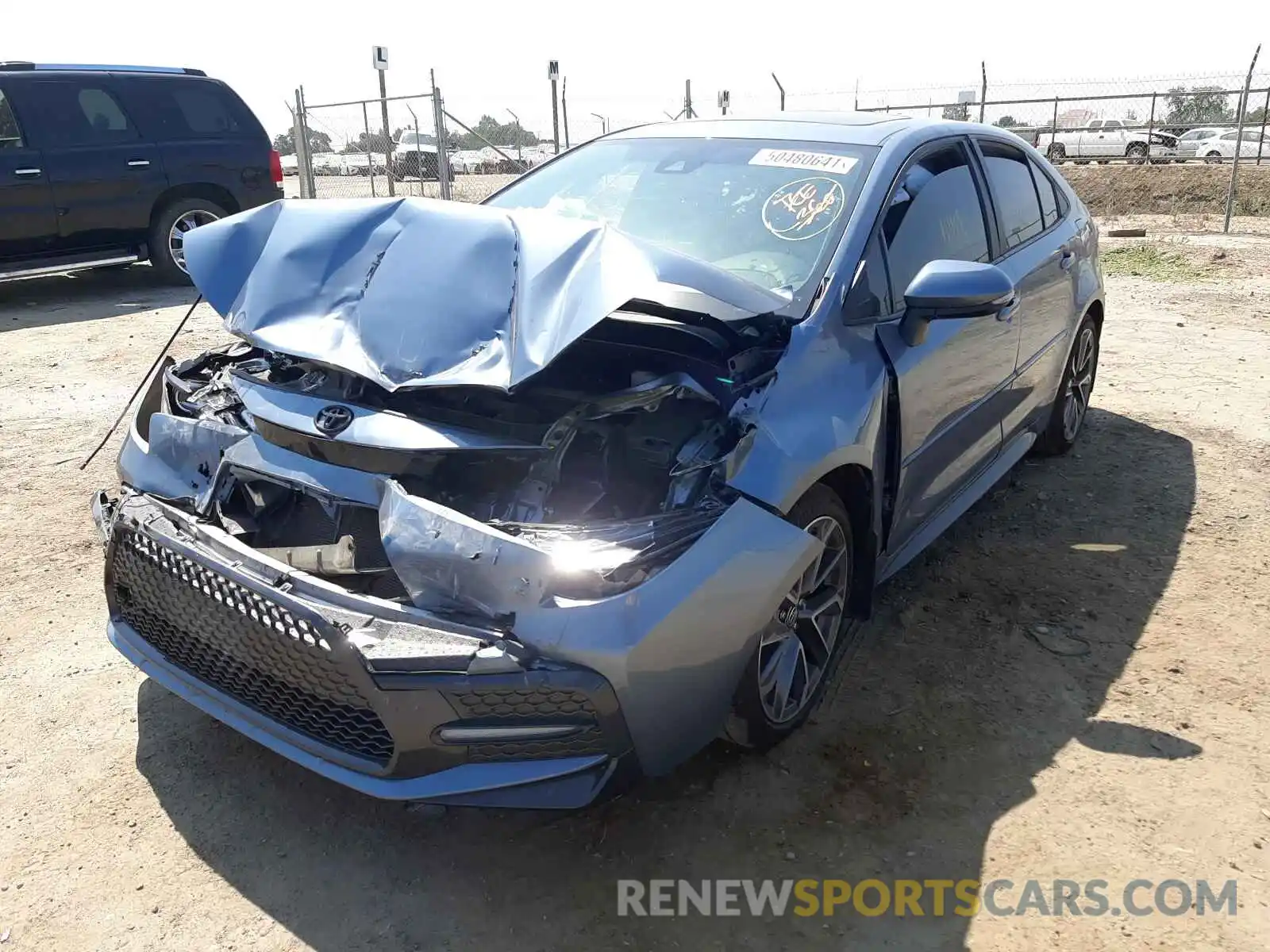 2 Photograph of a damaged car 5YFP4MCE4MP064006 TOYOTA COROLLA 2021