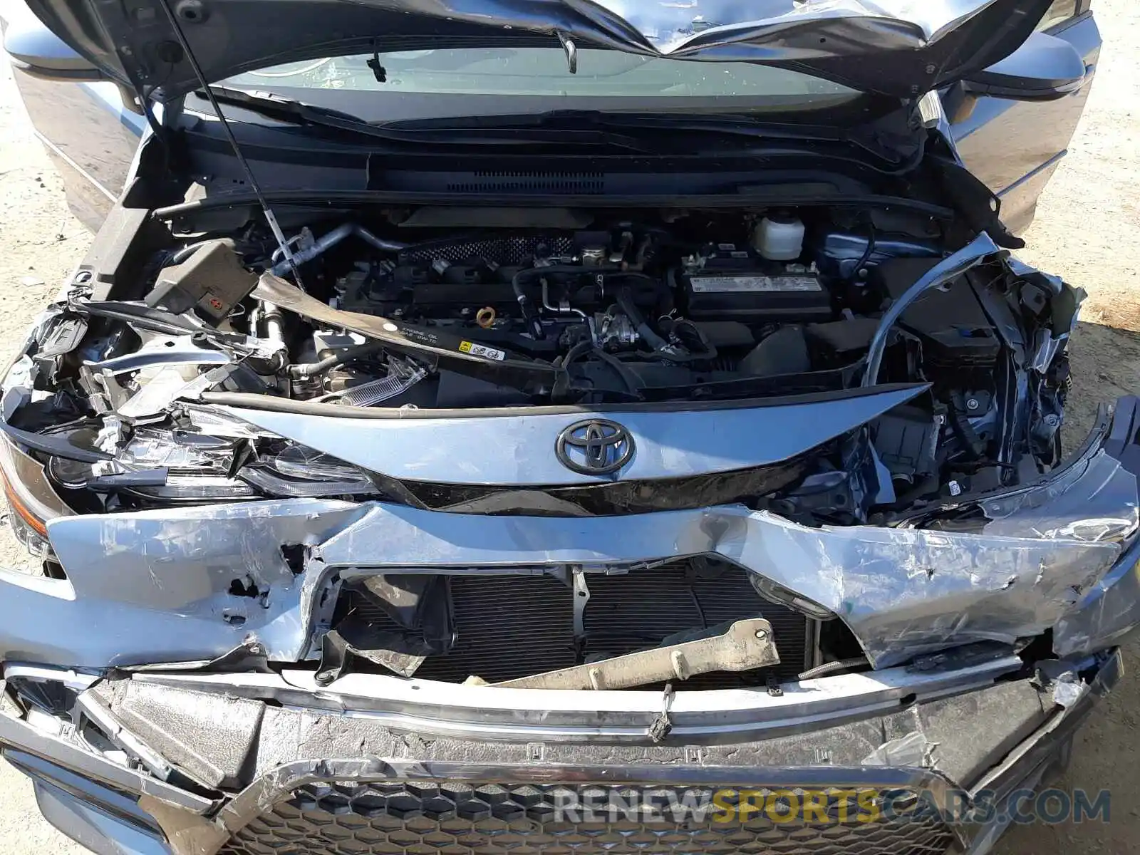 7 Photograph of a damaged car 5YFP4MCE4MP064006 TOYOTA COROLLA 2021