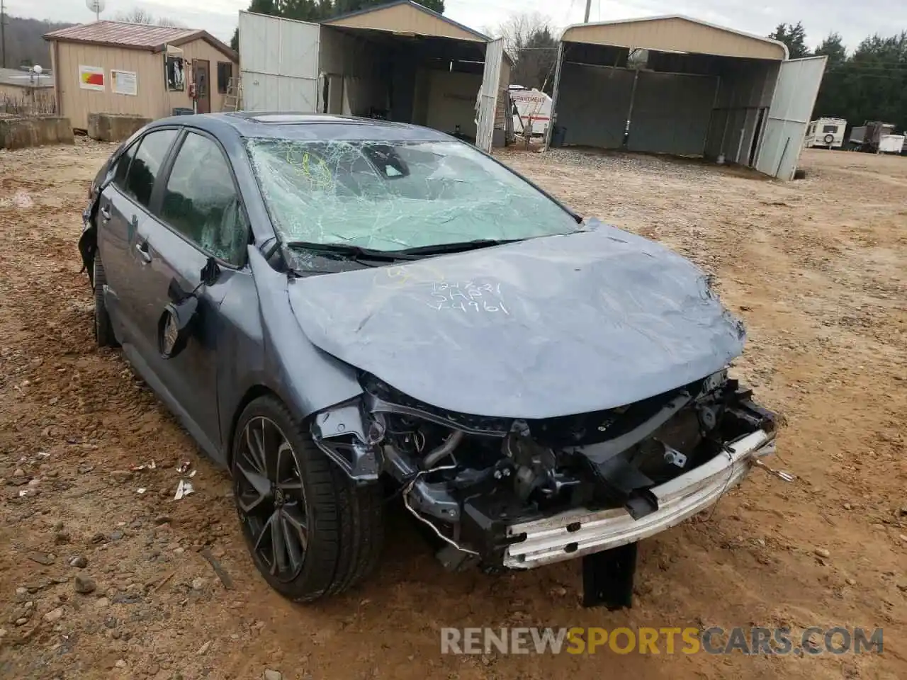 1 Photograph of a damaged car 5YFP4MCE4MP064961 TOYOTA COROLLA 2021