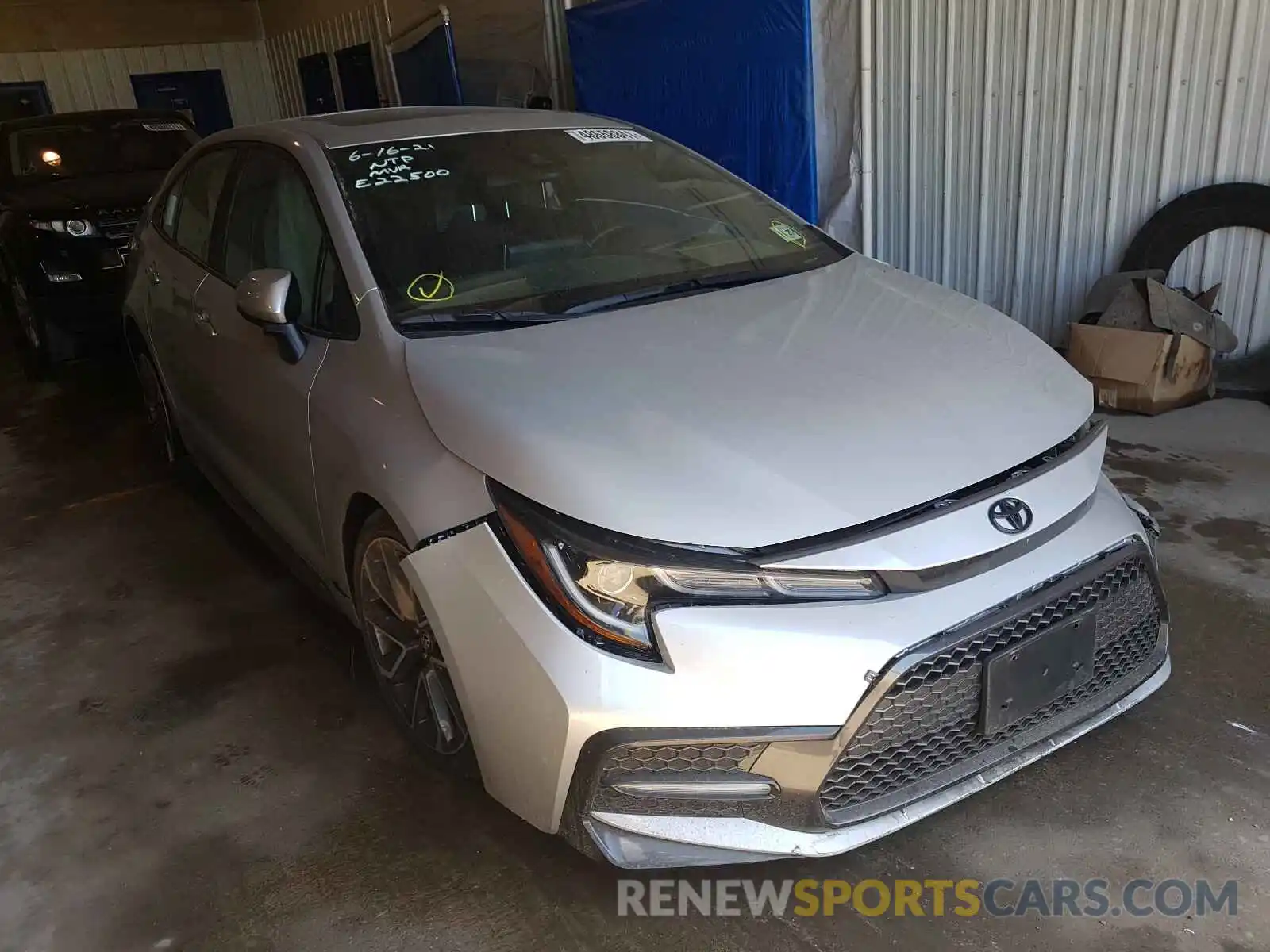 1 Photograph of a damaged car 5YFP4MCE4MP068363 TOYOTA COROLLA 2021