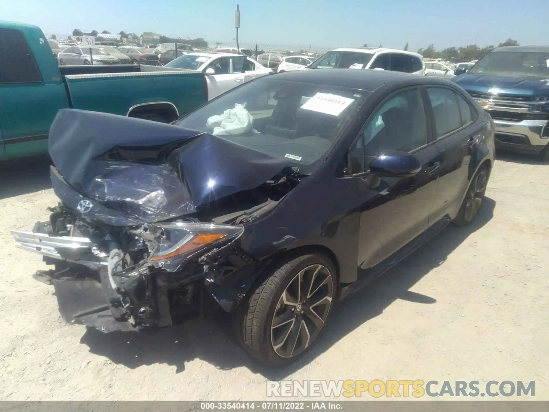 2 Photograph of a damaged car 5YFP4MCE4MP070243 TOYOTA COROLLA 2021