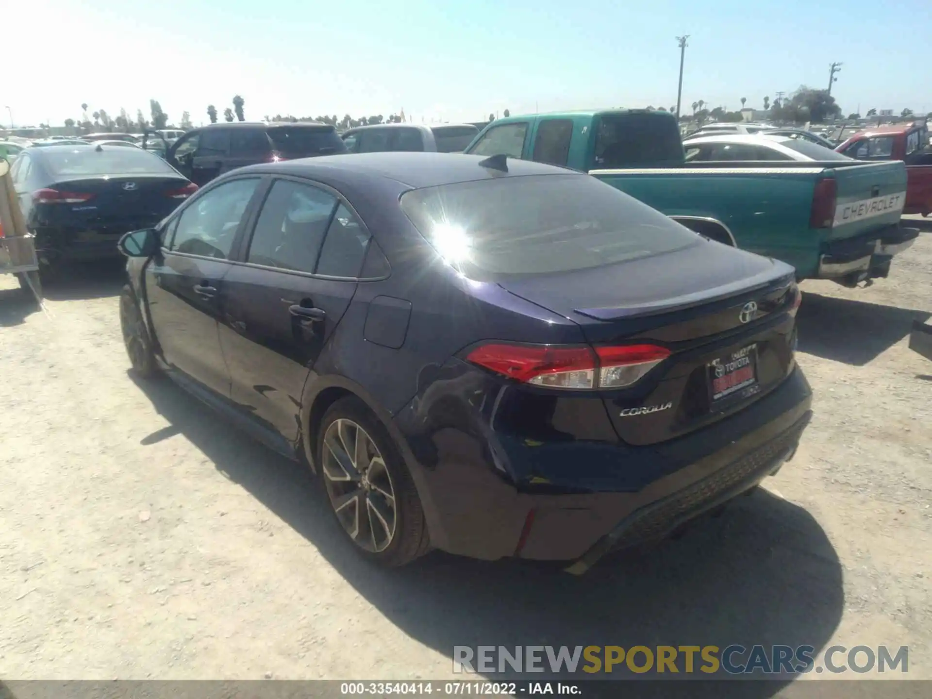 3 Photograph of a damaged car 5YFP4MCE4MP070243 TOYOTA COROLLA 2021