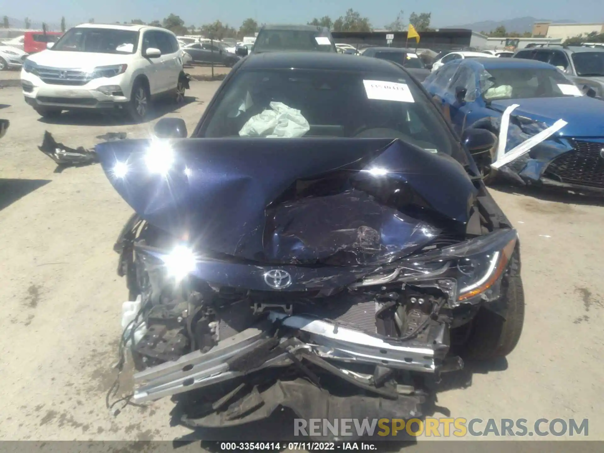 6 Photograph of a damaged car 5YFP4MCE4MP070243 TOYOTA COROLLA 2021