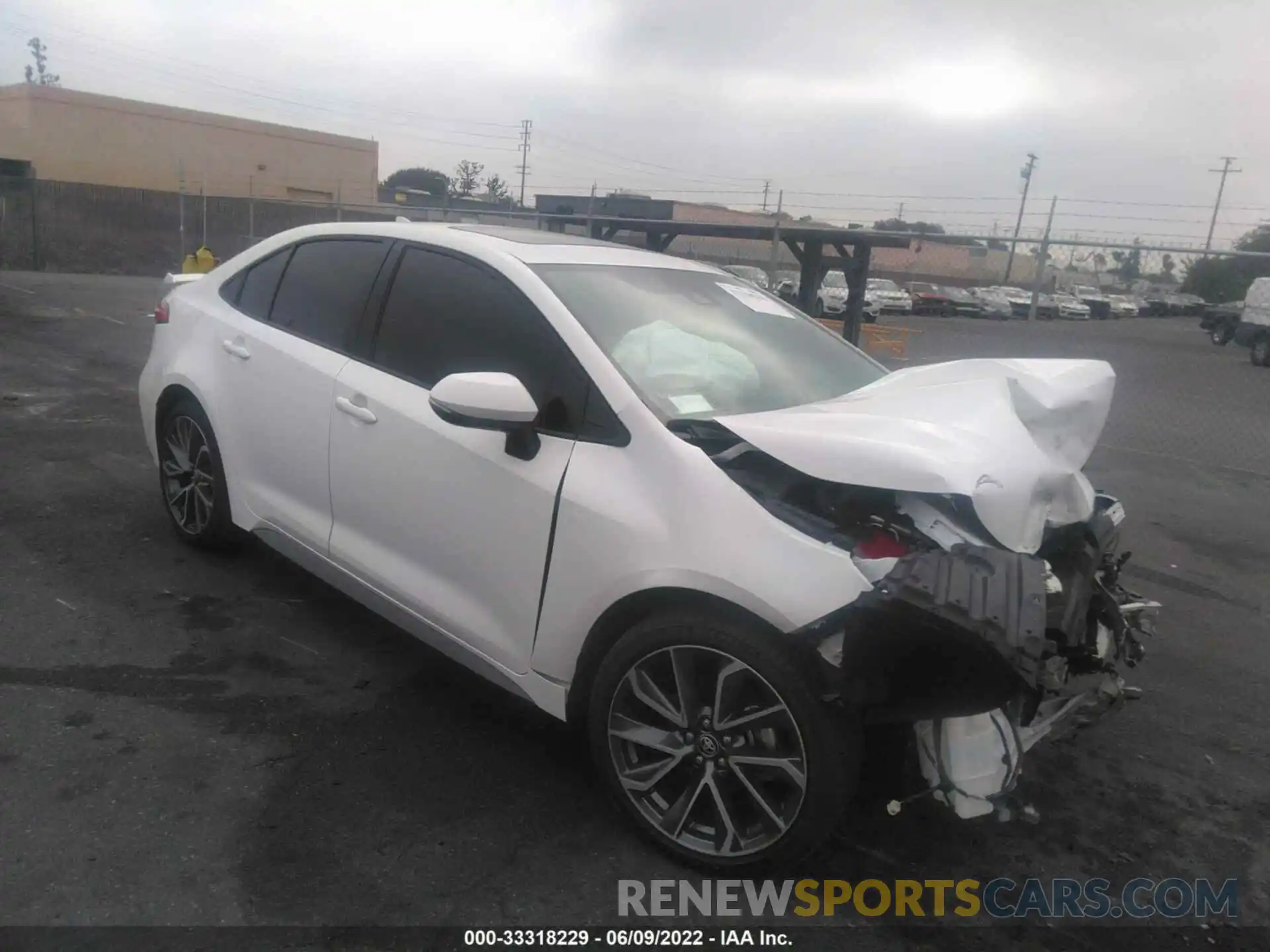 1 Photograph of a damaged car 5YFP4MCE4MP076611 TOYOTA COROLLA 2021