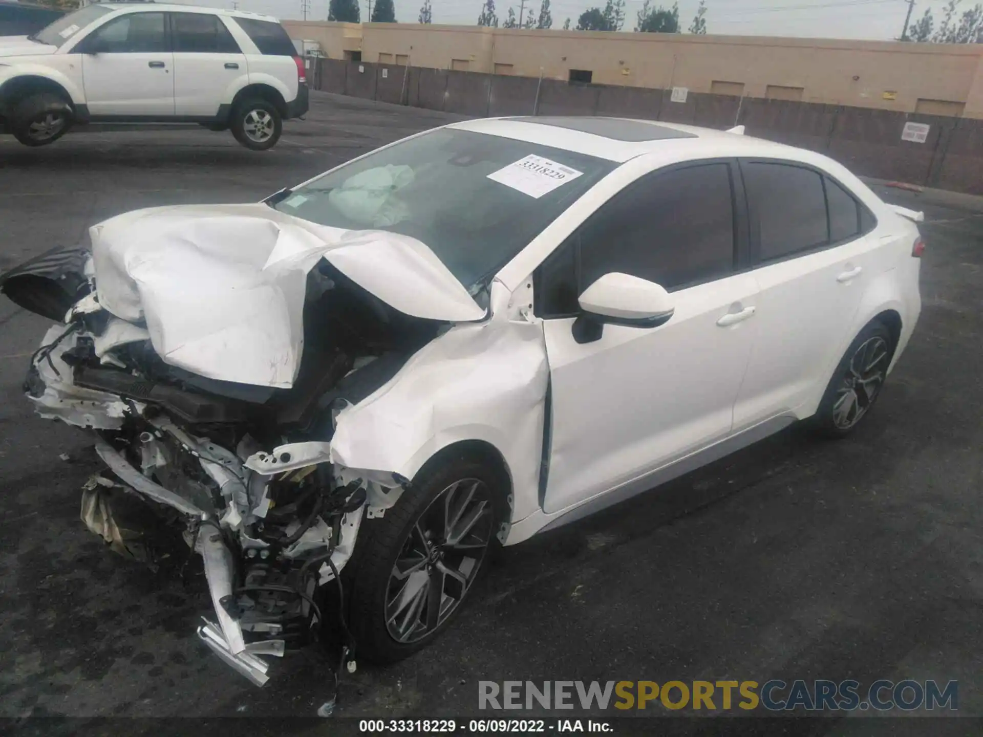 2 Photograph of a damaged car 5YFP4MCE4MP076611 TOYOTA COROLLA 2021