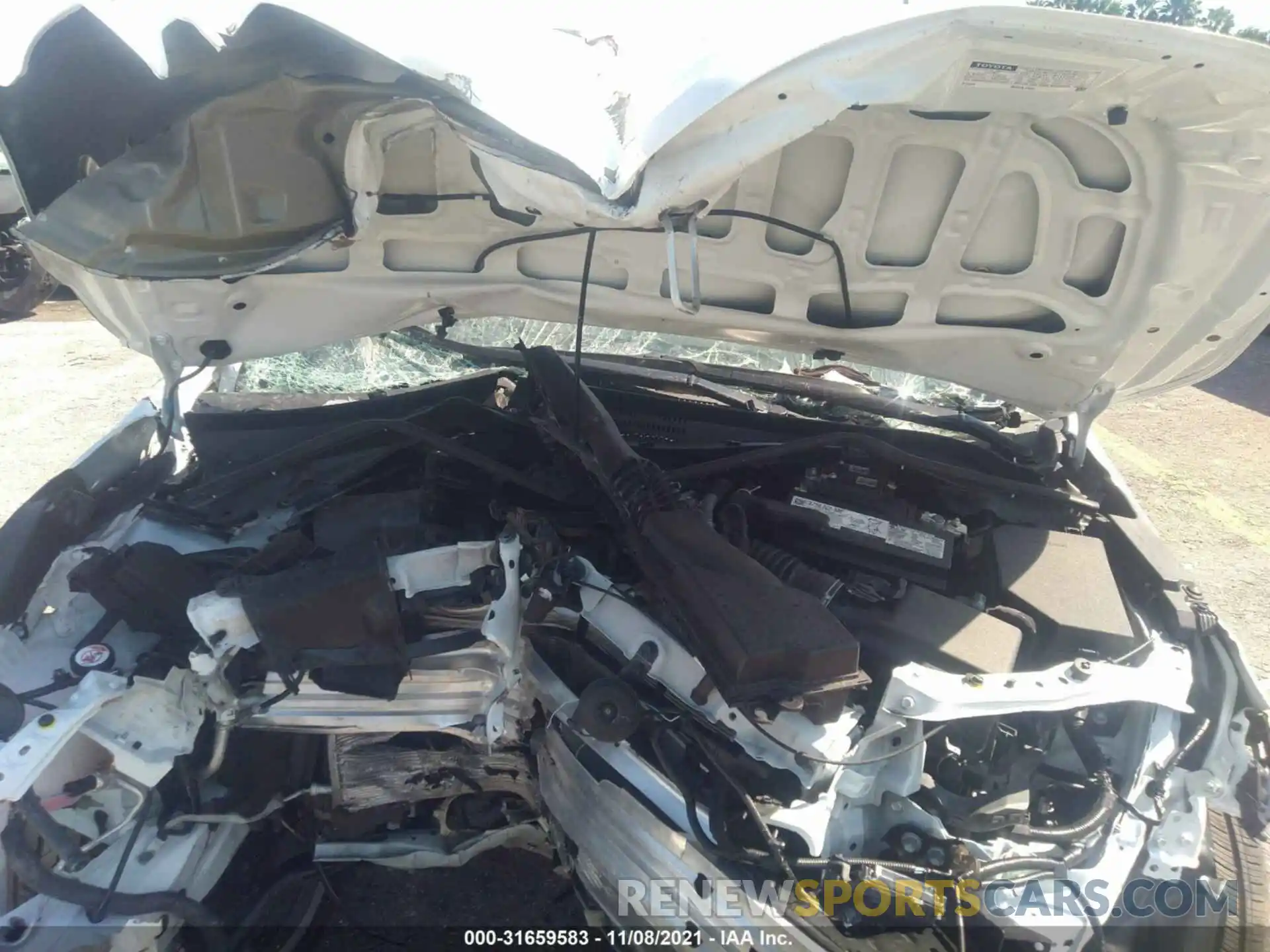 10 Photograph of a damaged car 5YFP4MCE4MP078147 TOYOTA COROLLA 2021