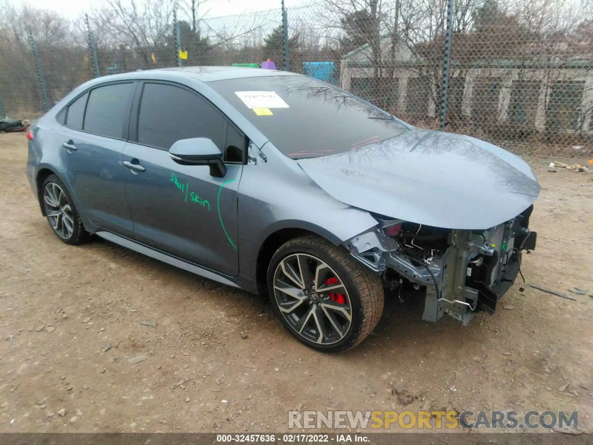 1 Photograph of a damaged car 5YFP4MCE4MP088130 TOYOTA COROLLA 2021