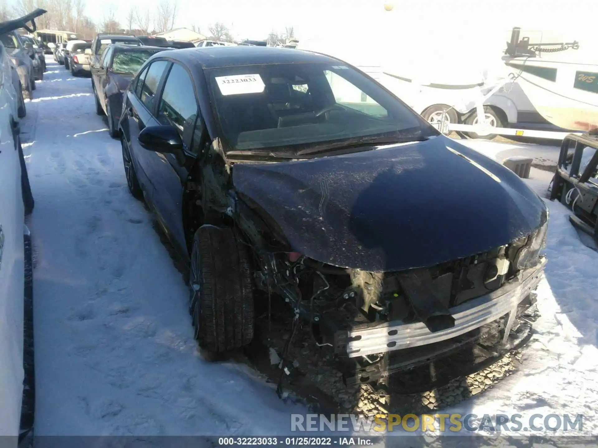 1 Photograph of a damaged car 5YFP4MCE5MP061809 TOYOTA COROLLA 2021