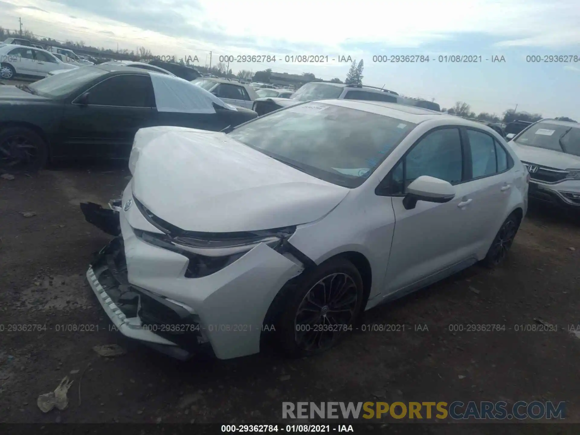 2 Photograph of a damaged car 5YFP4MCE5MP063091 TOYOTA COROLLA 2021