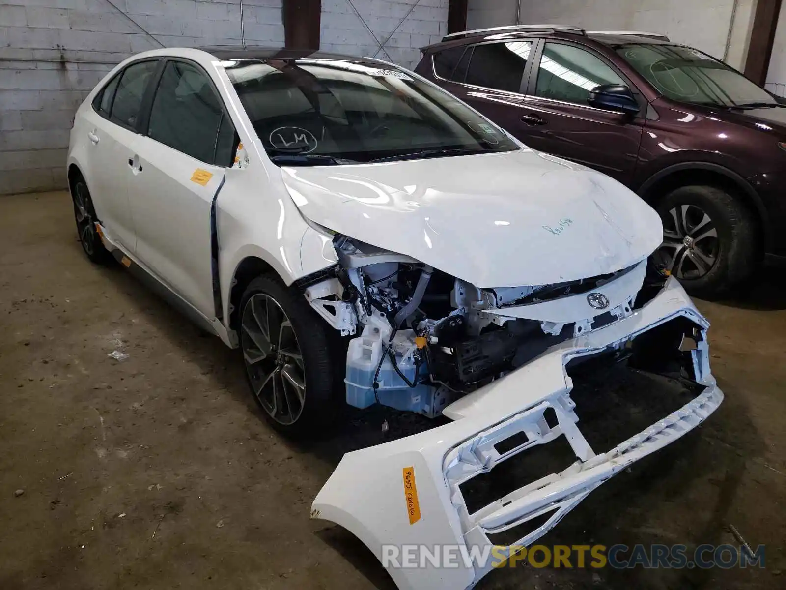 1 Photograph of a damaged car 5YFP4MCE5MP066413 TOYOTA COROLLA 2021