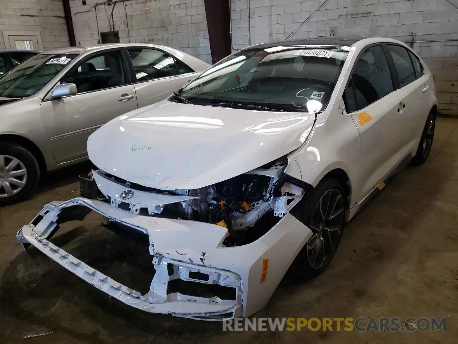 2 Photograph of a damaged car 5YFP4MCE5MP066413 TOYOTA COROLLA 2021