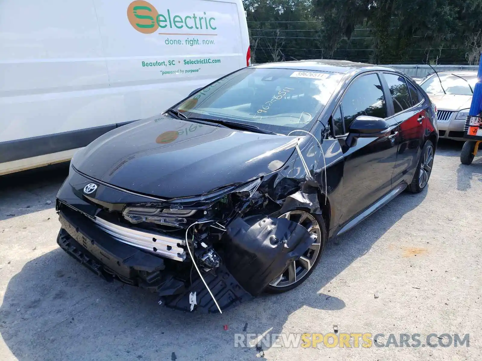 2 Photograph of a damaged car 5YFP4MCE5MP096303 TOYOTA COROLLA 2021