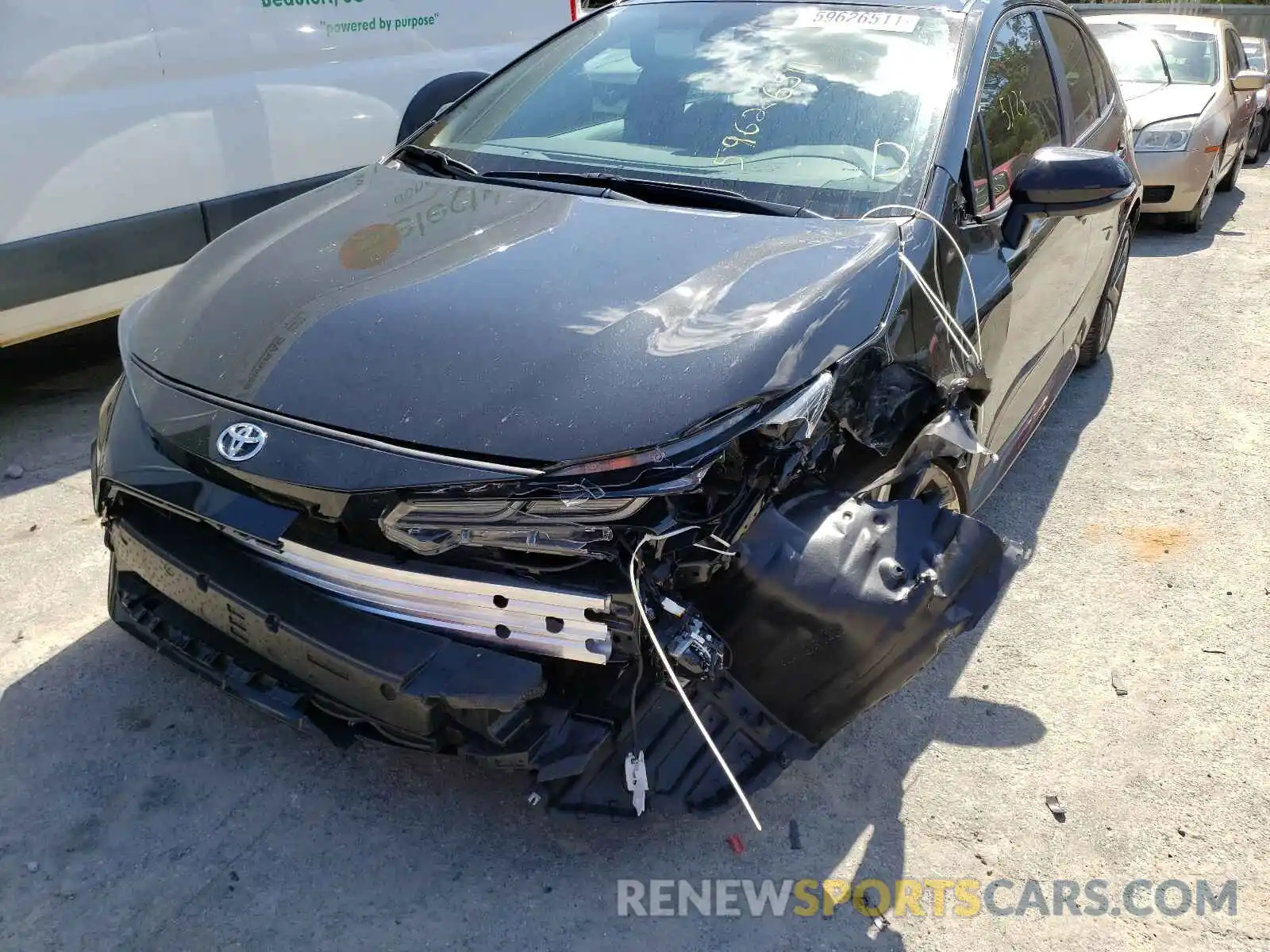 9 Photograph of a damaged car 5YFP4MCE5MP096303 TOYOTA COROLLA 2021