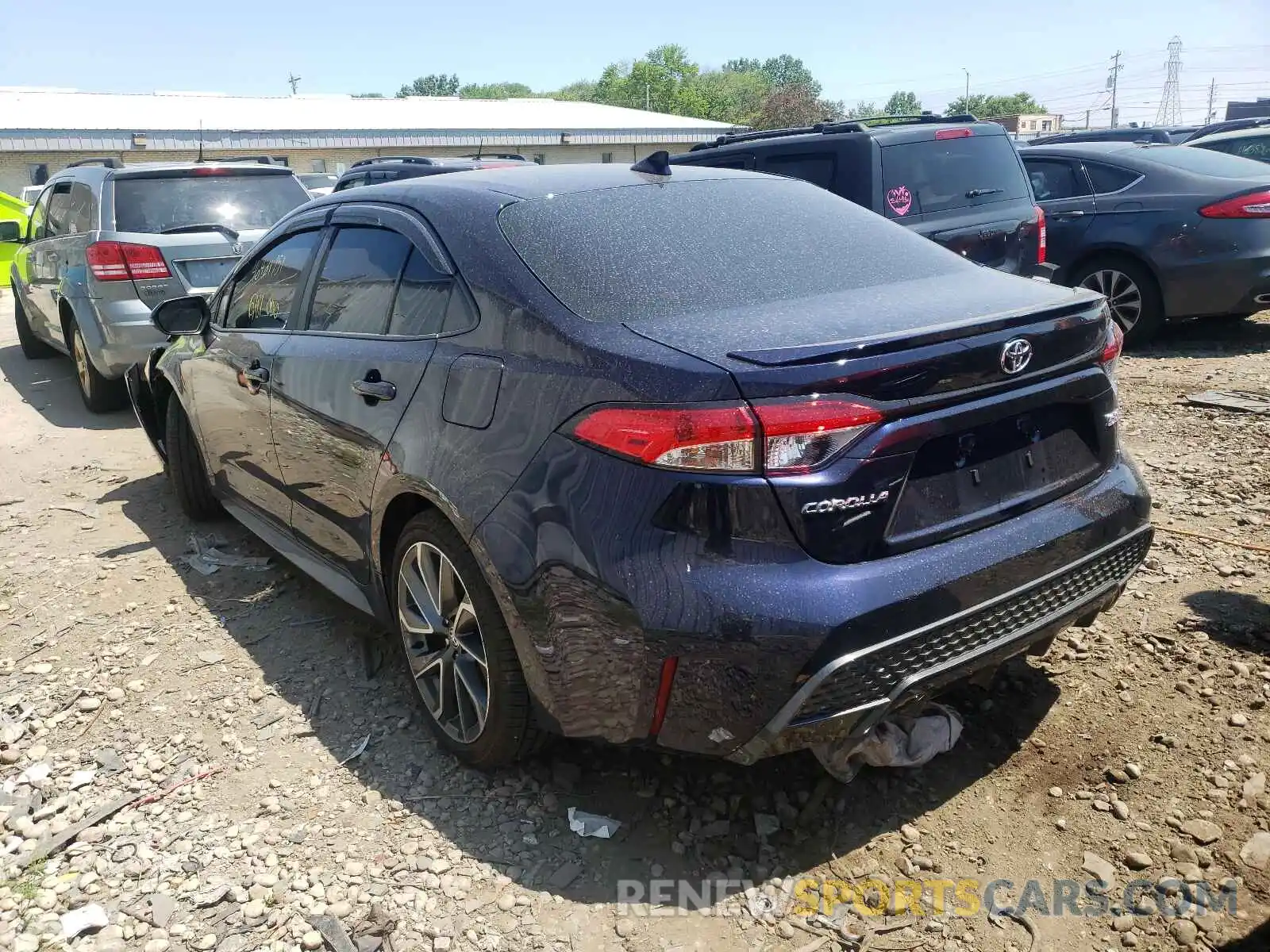 3 Photograph of a damaged car 5YFP4MCE6MP063651 TOYOTA COROLLA 2021