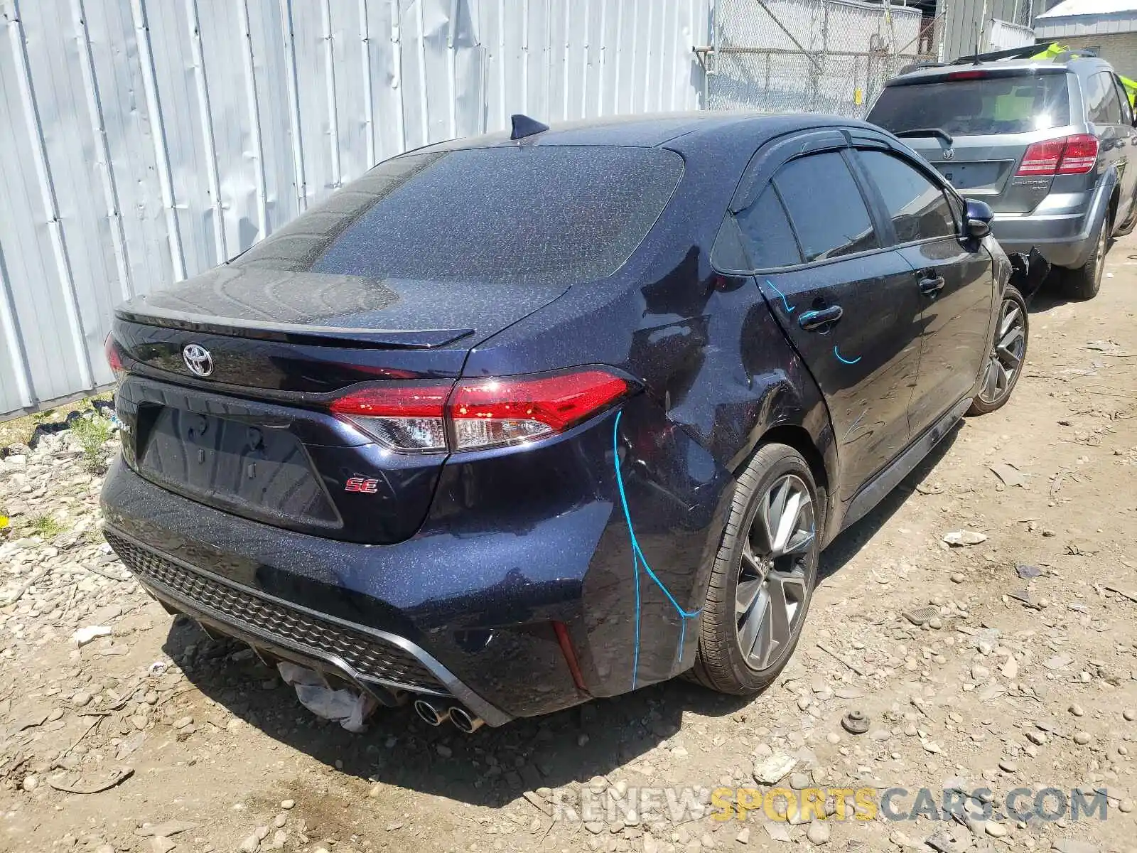 4 Photograph of a damaged car 5YFP4MCE6MP063651 TOYOTA COROLLA 2021