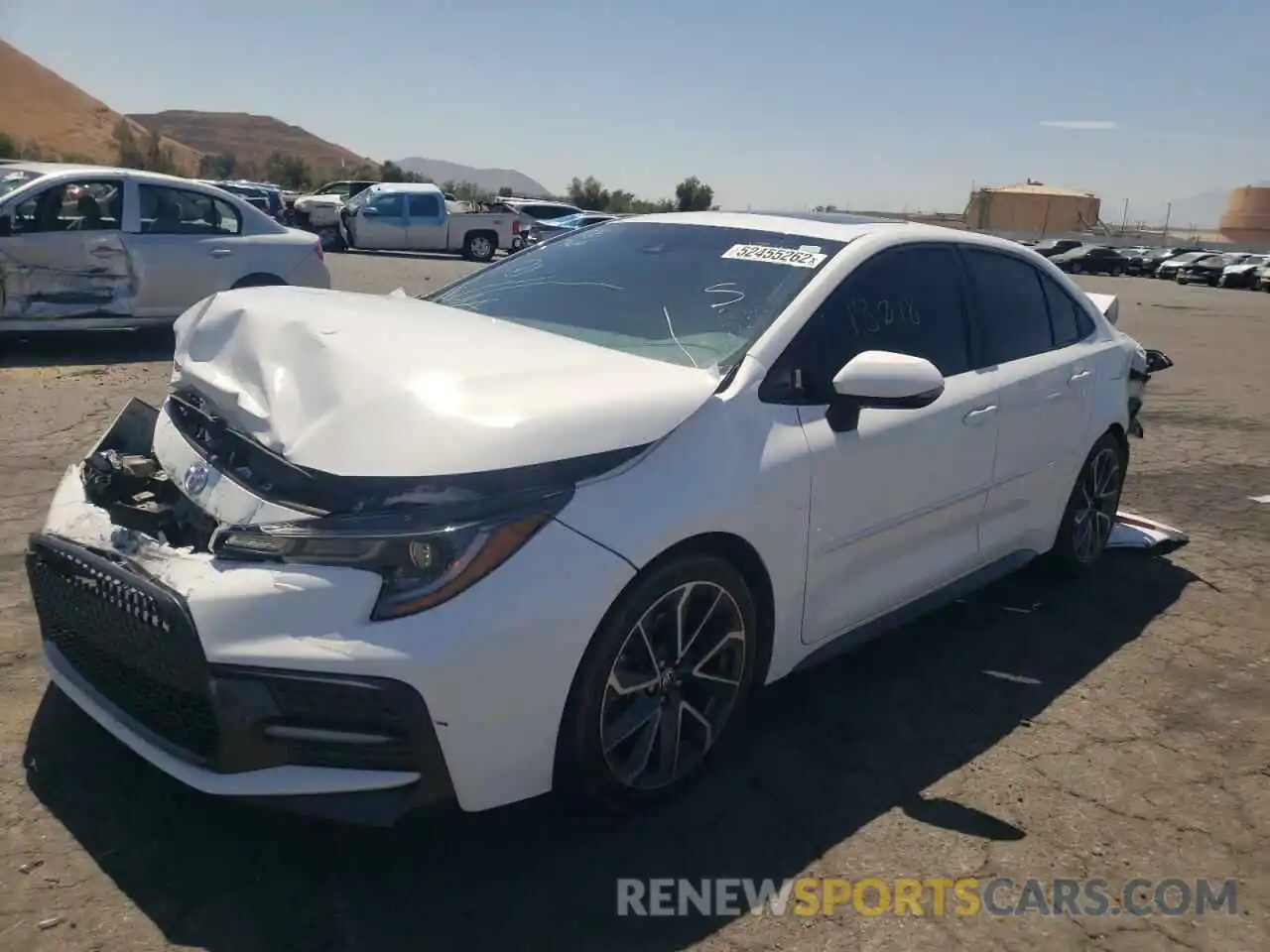 2 Photograph of a damaged car 5YFP4MCE6MP080739 TOYOTA COROLLA 2021