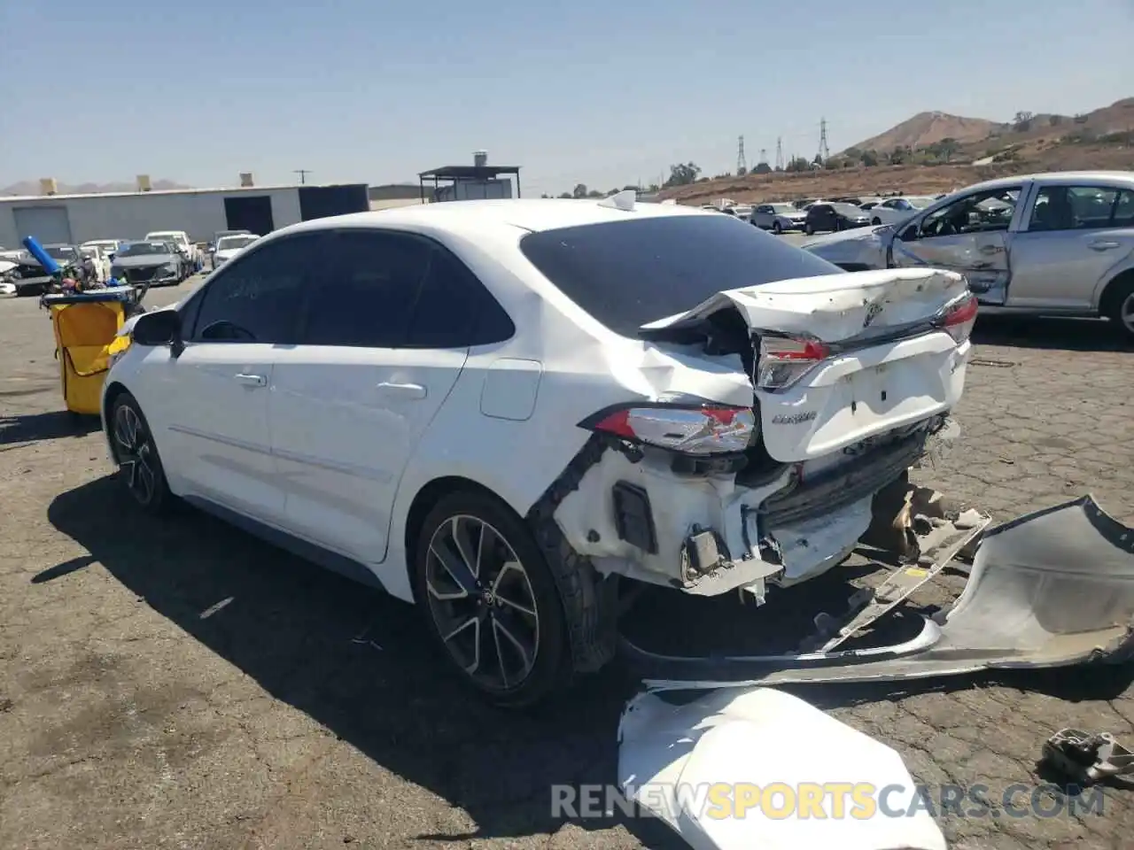 3 Photograph of a damaged car 5YFP4MCE6MP080739 TOYOTA COROLLA 2021