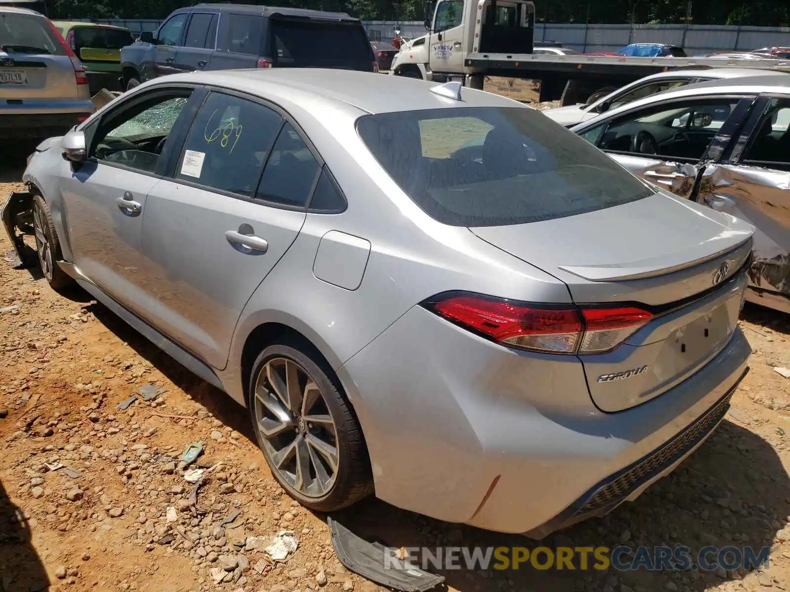 3 Photograph of a damaged car 5YFP4MCE6MP085200 TOYOTA COROLLA 2021