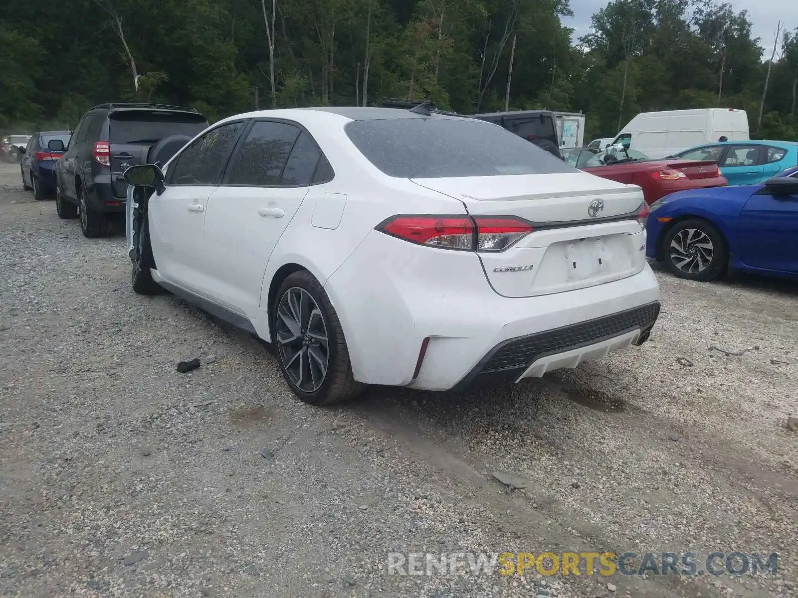 3 Photograph of a damaged car 5YFP4MCE6MP085519 TOYOTA COROLLA 2021