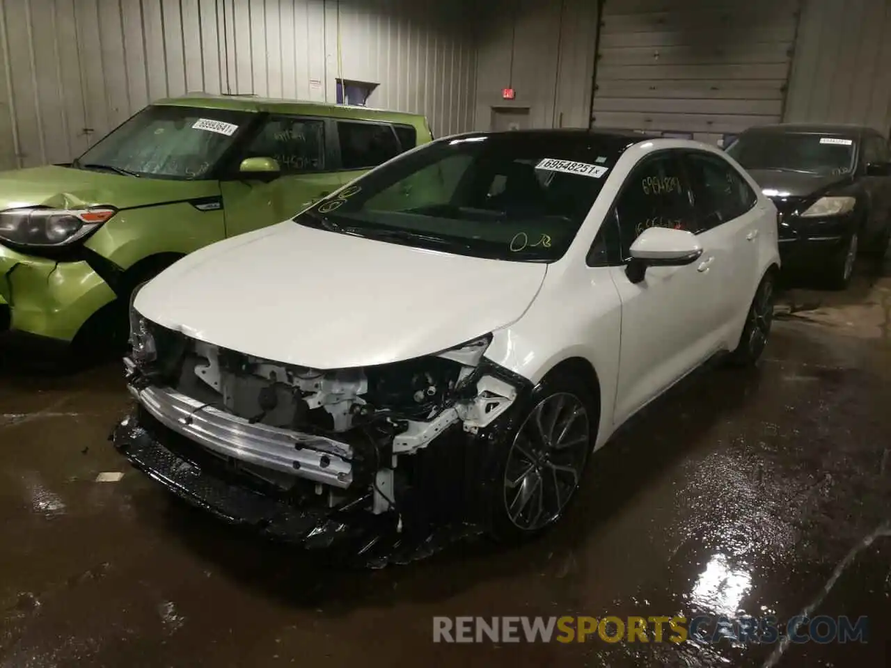 2 Photograph of a damaged car 5YFP4MCE7MP071466 TOYOTA COROLLA 2021